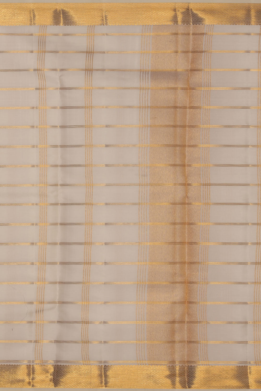 Kalanjali Kanchi Silk Cream Traditional Dhoti With Kanduva (8 X 4) - view 2