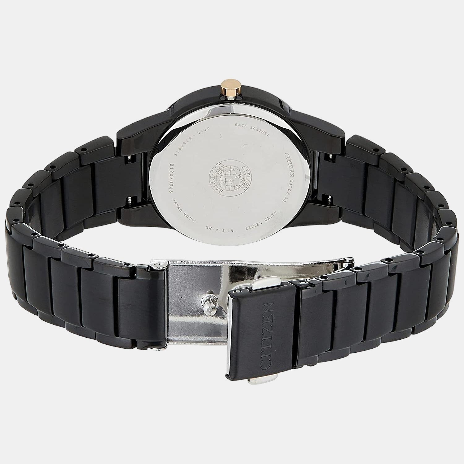 Citizen Axiom Women Quartz Black Dial Analog Stainless Steel Watch GA1055-57F - view 2
