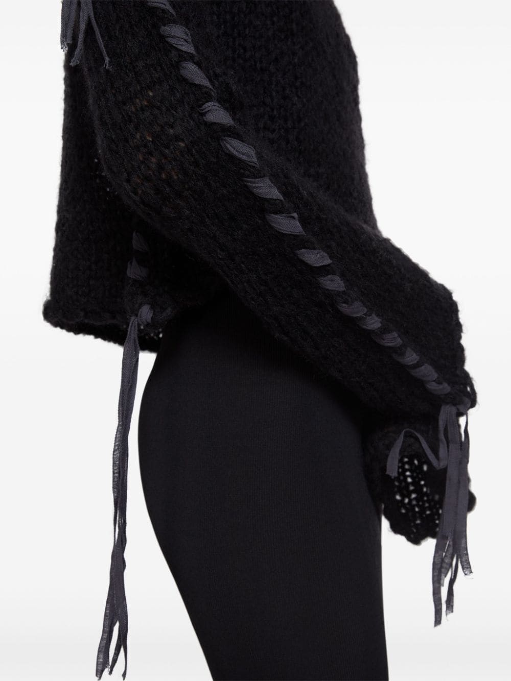 Acne Studios Conscious Criteria page Wool blend crewneck sweater - view 2