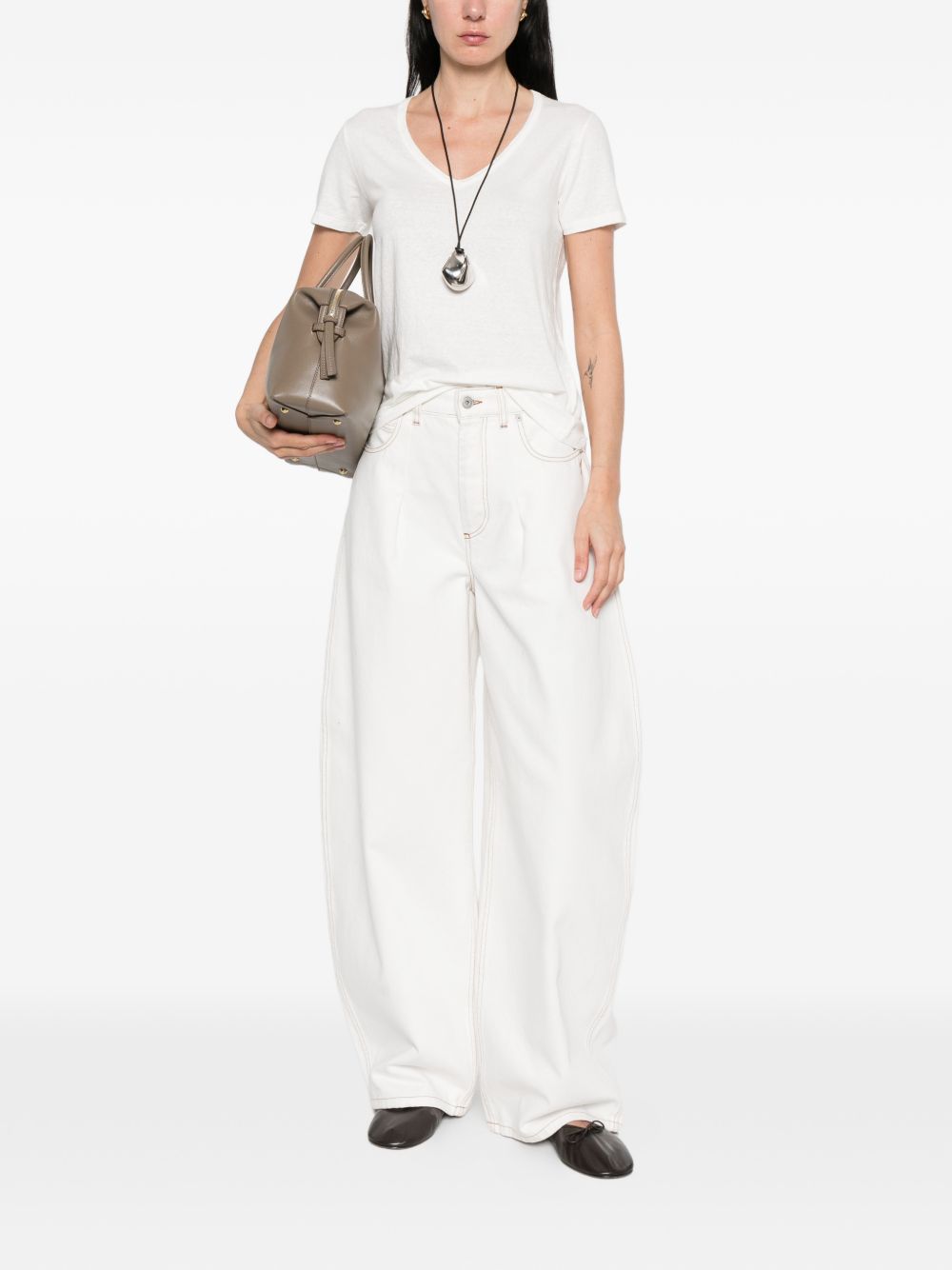 Base Linen t-shirt - view 2