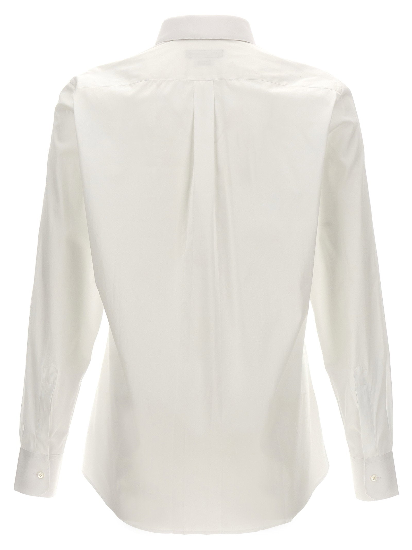 Dolce & Gabbana Logo Embroidery Shirt – 100% cotton - view 2