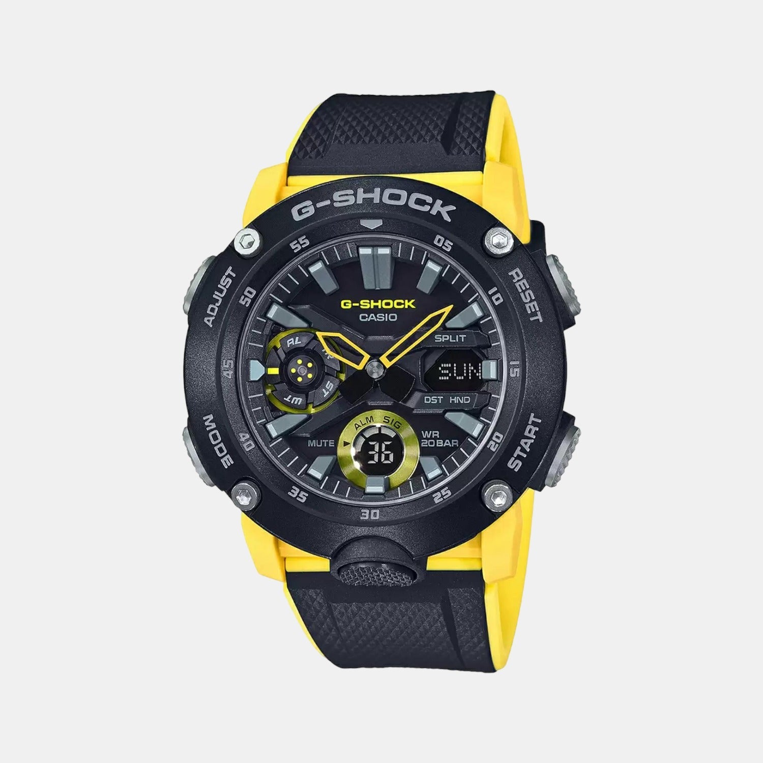 Casio G-Shock Men Quartz Black Dial Analog-Digital Resin Watch G943