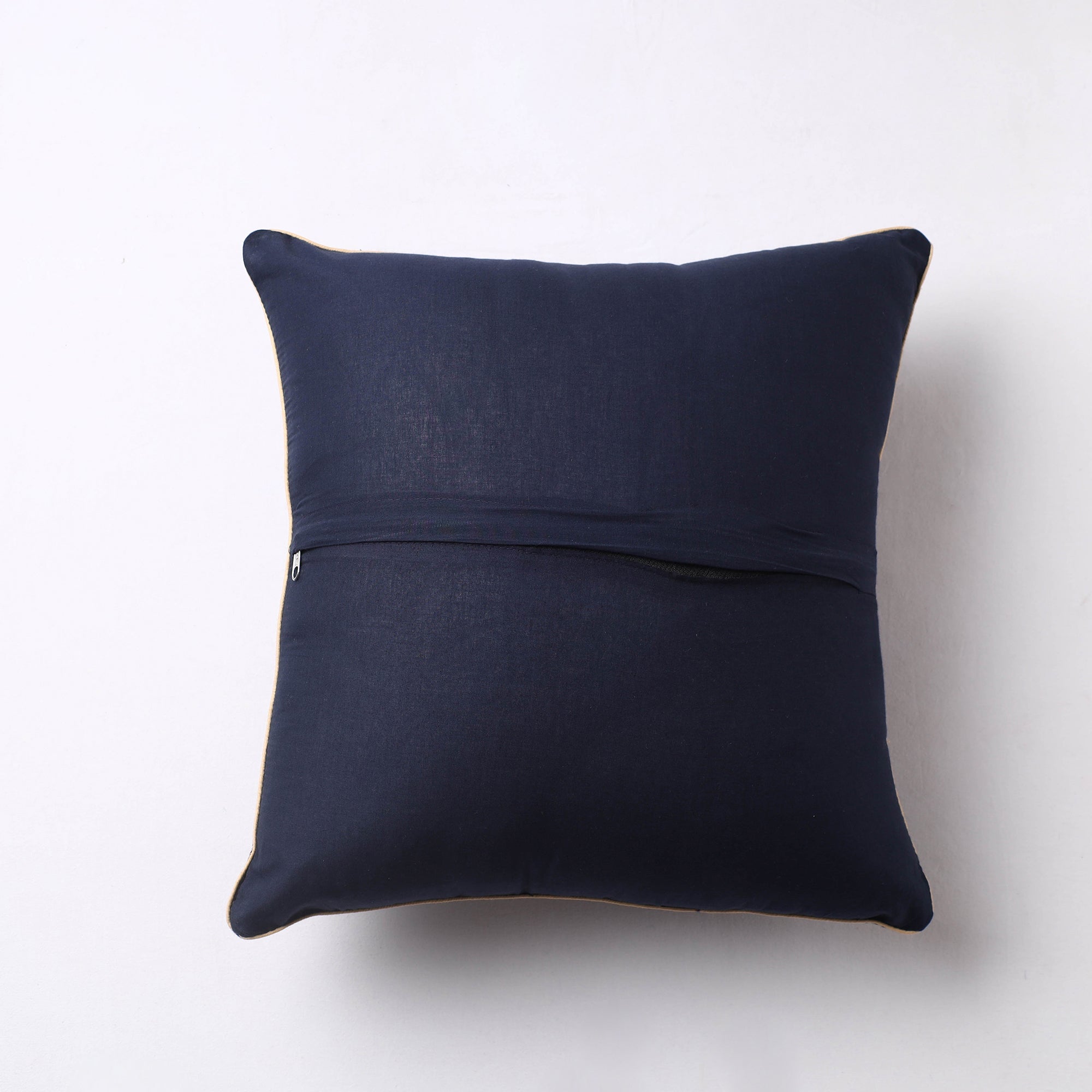 HAVELI CHRONICLES Black - Jacquard Cotton Fabric Cushion Cover (16 x 16 in) - view 3
