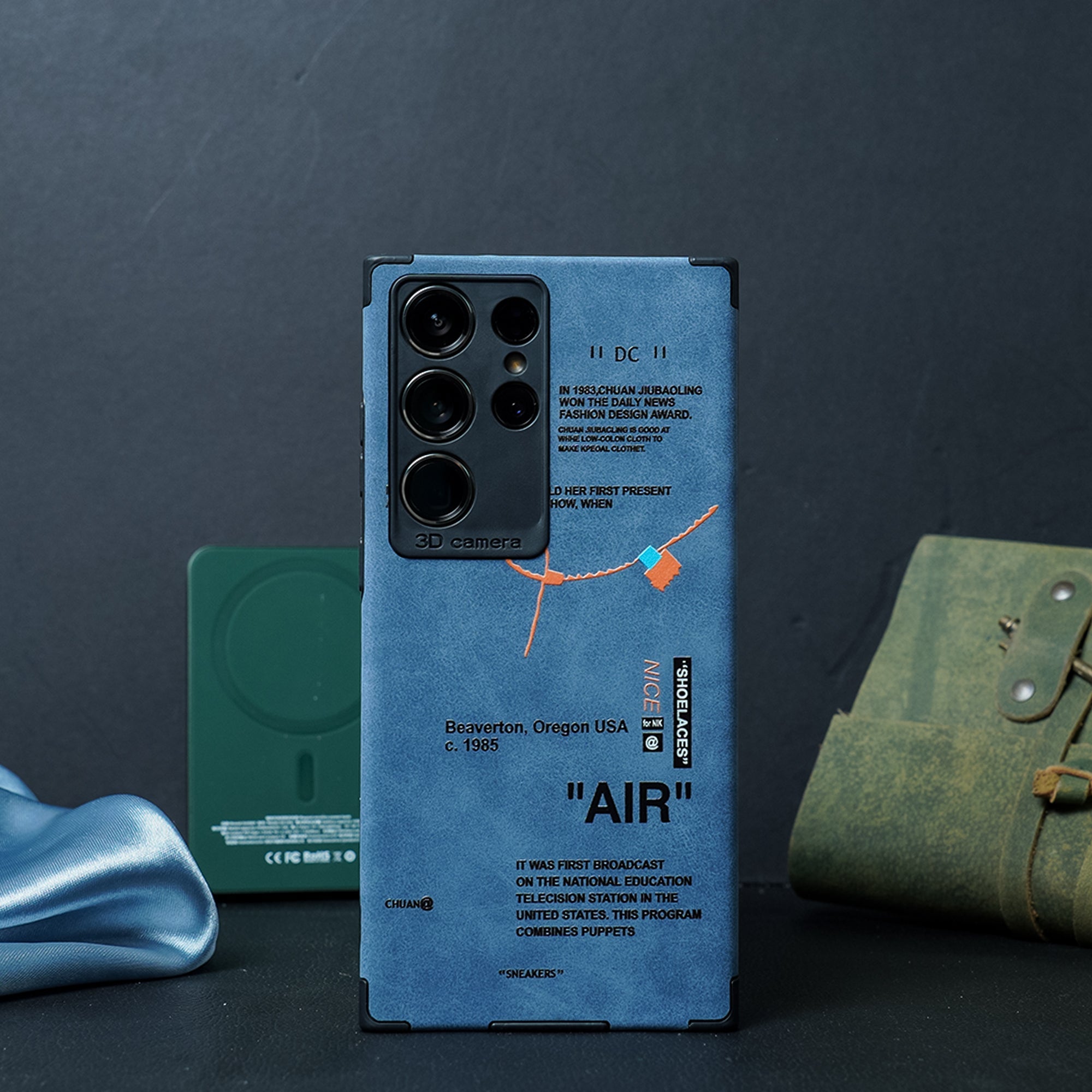 Samsung Galaxy Series Sneaker Label Leather Edge Case - view 6