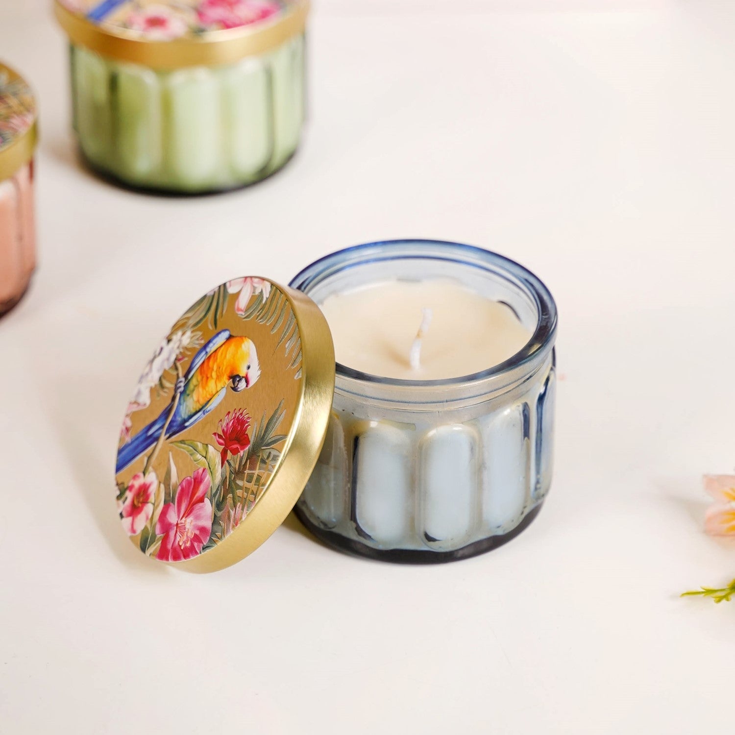 Nestasia Tropical Wellness Scented Candle Set Of 4 - view 10