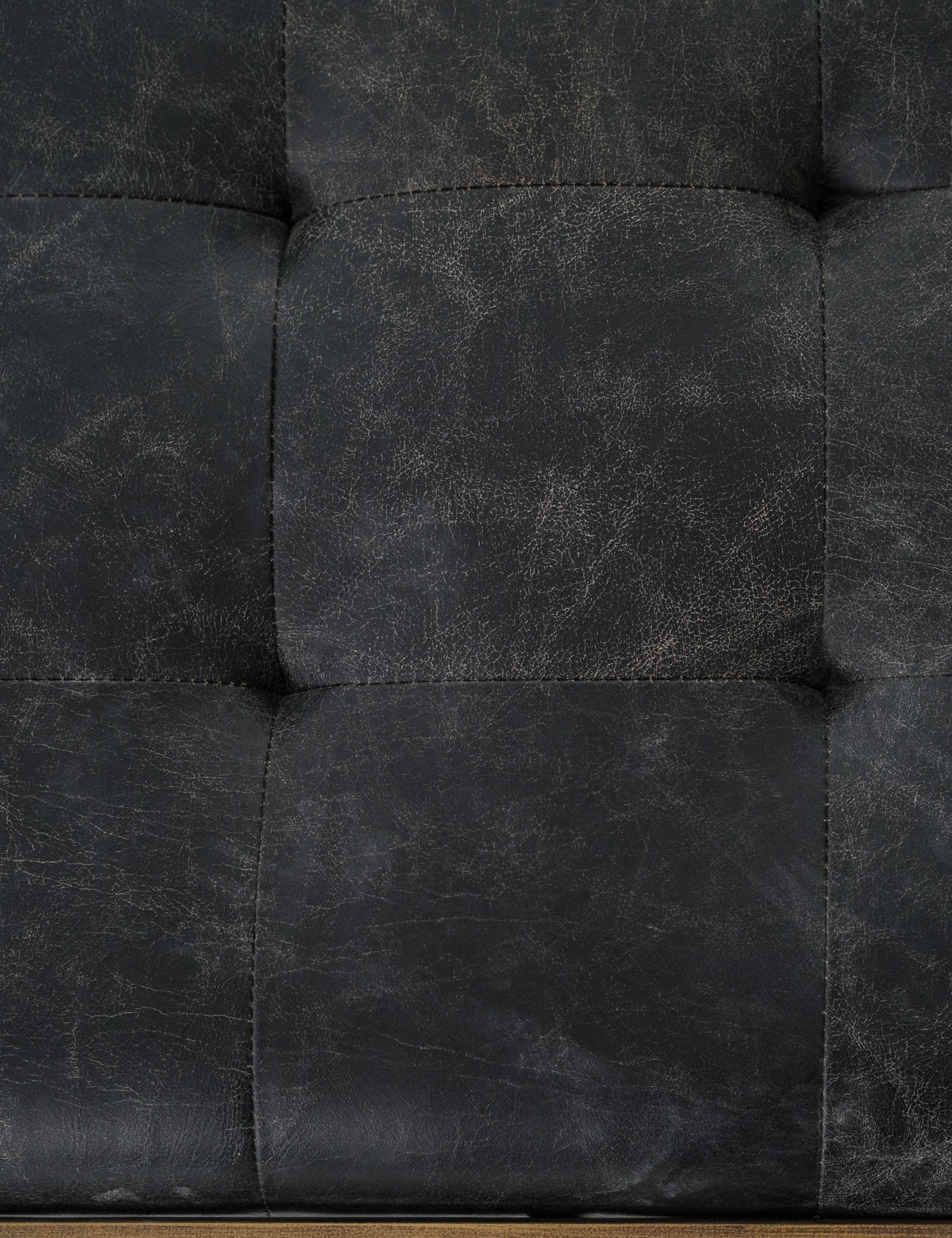 Lulu and Georgia Olwina Leather Coffee Table - view 12