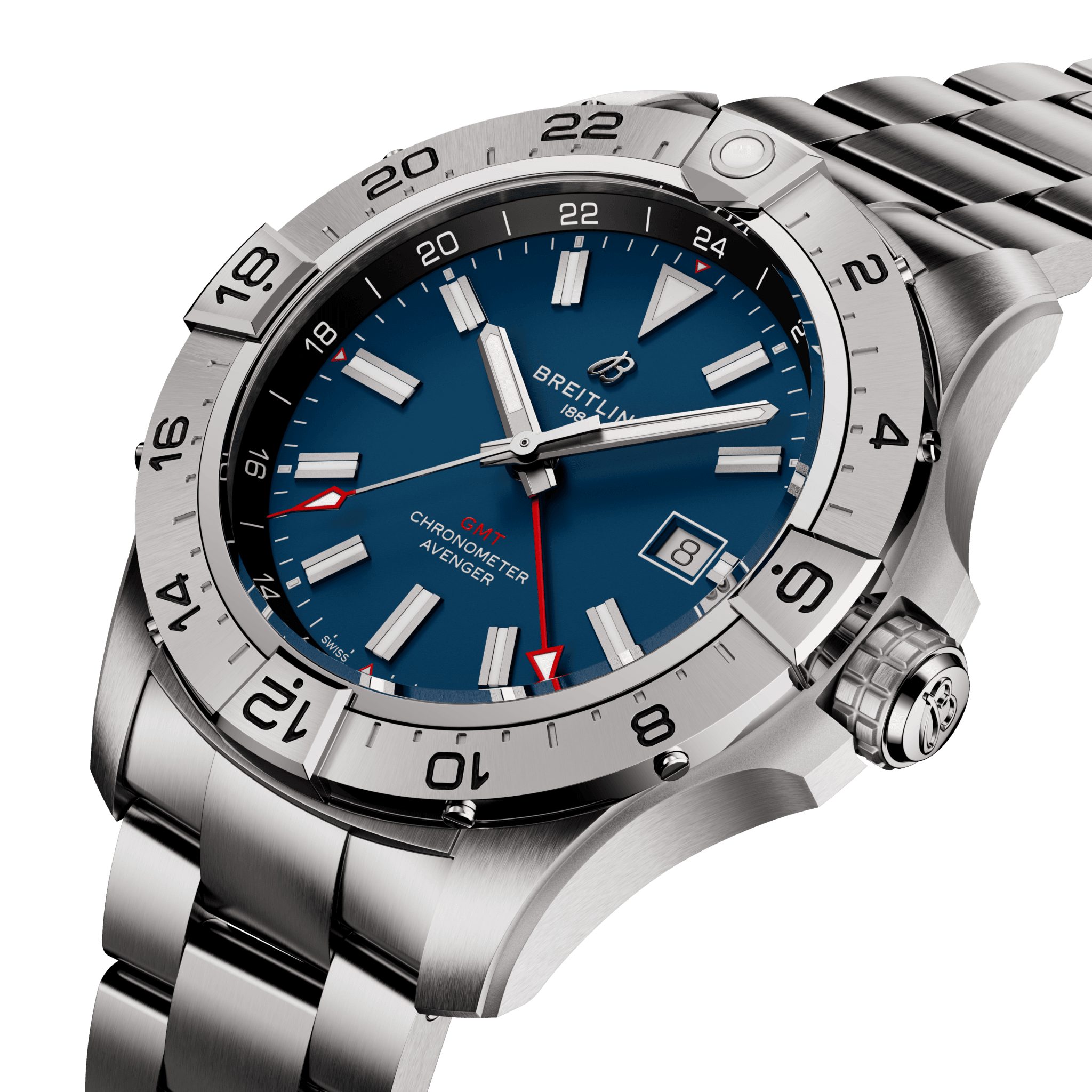 Breitling Avenger Automatic GMT Blue Dial Men 44mm - view 4
