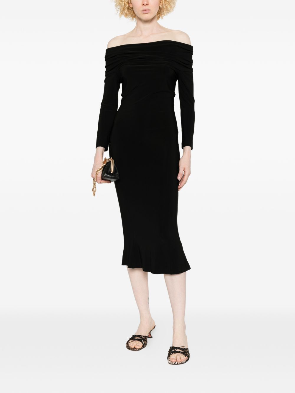 Norma Kamali Midi dress – 95%Polyester 5%Elastane - view 2