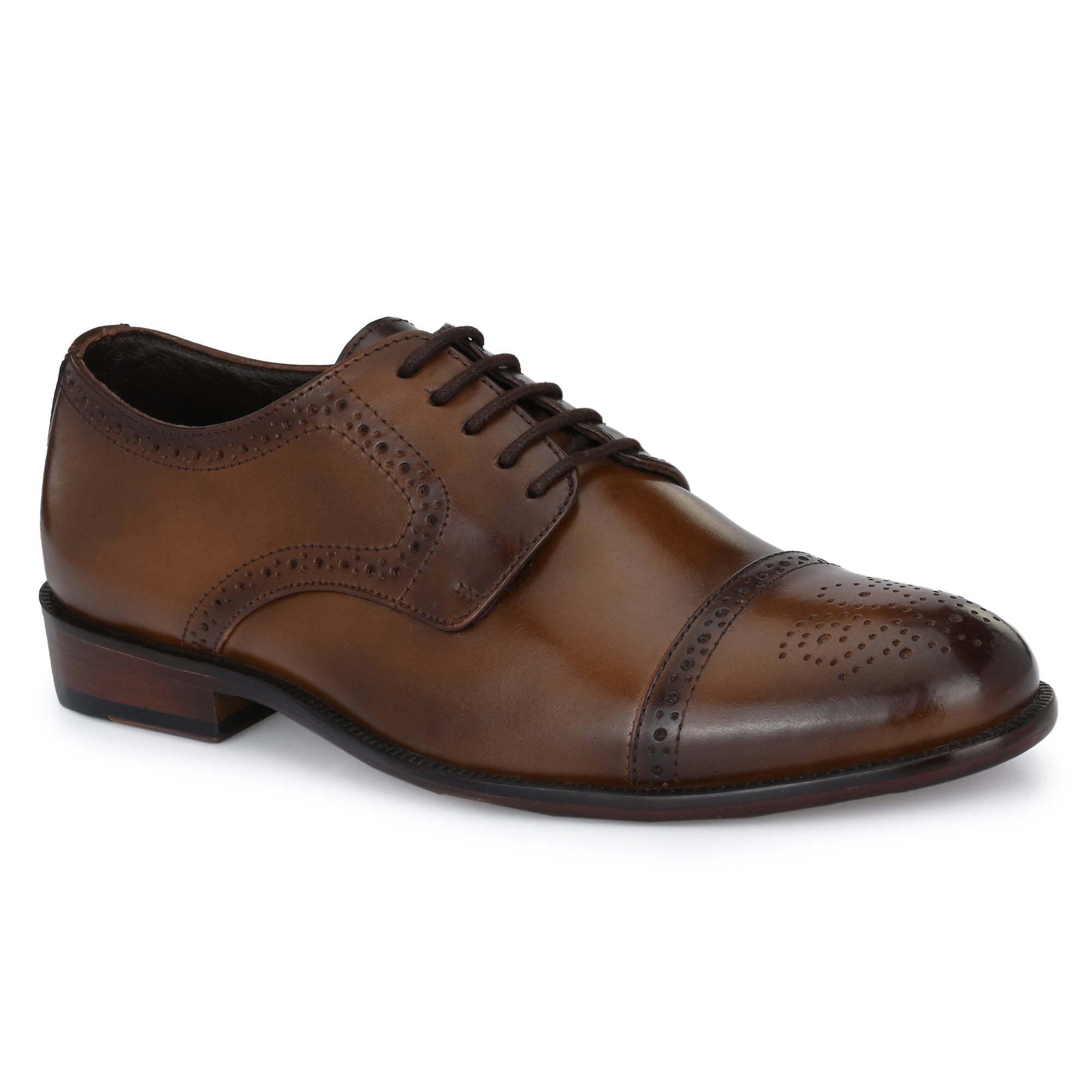 Egoss Shoes Egoss Formal Lace-Up Semi-Brogues For Men