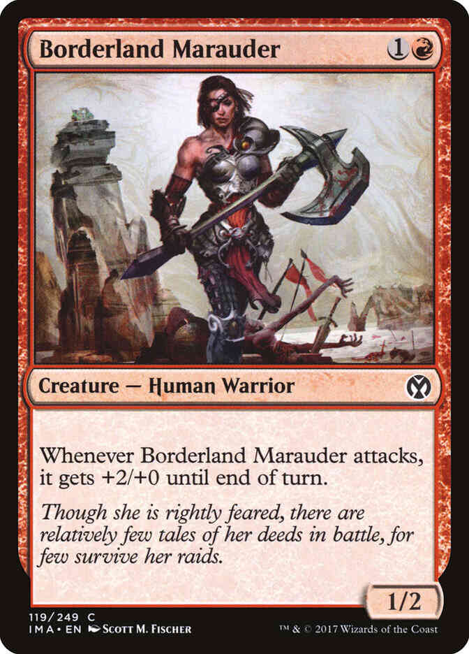 Borderland marauder 119 – Magic Borderland Marauder [119] [Iconic Masters] [Non-Foil]
