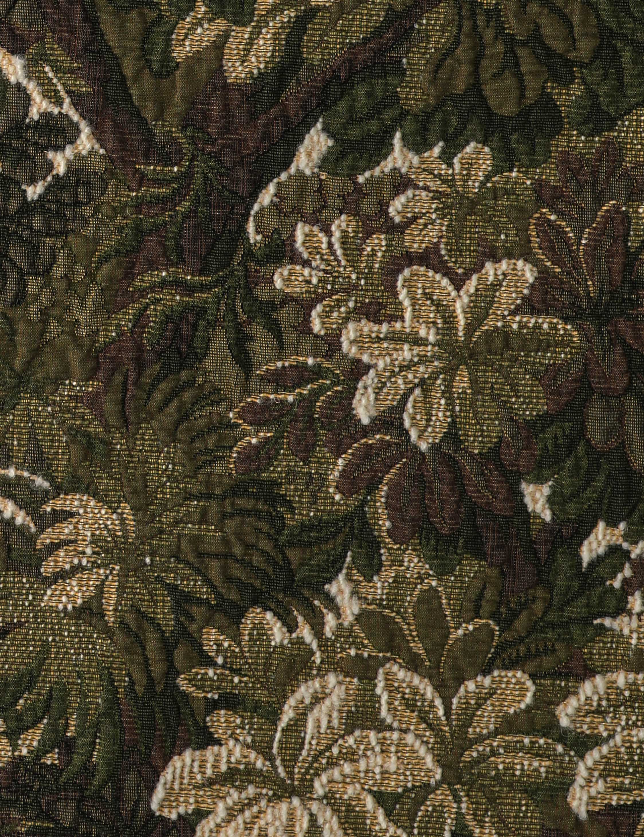 Lulu and Georgia Ridge Edge Cotton-Blend Fabric by Scalamandré
