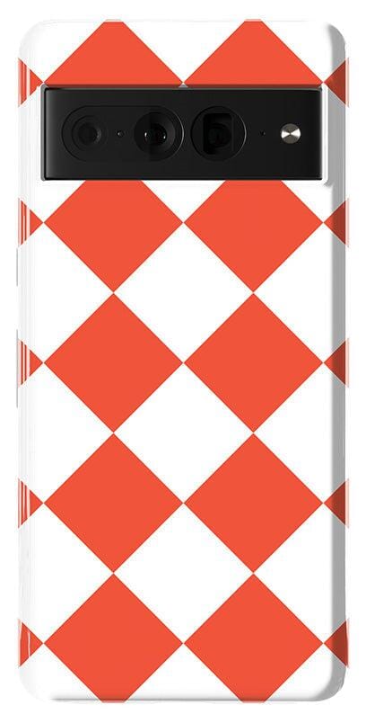 Casetry Red Checkerboard | High Contrast Design Case - view 45