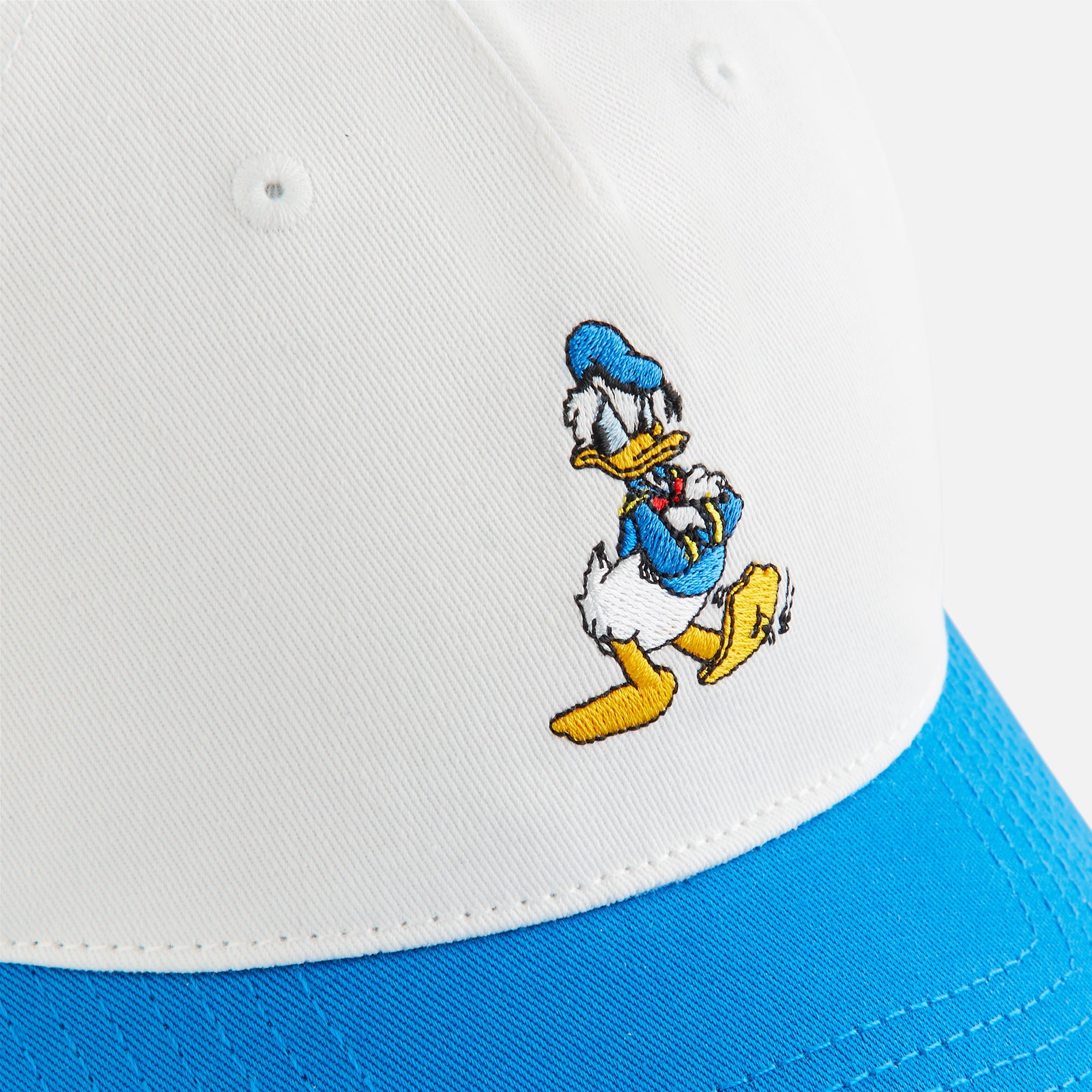 Disney | Kith Kids for Donald Duck Gwynn Pinch Crown Snapback - White - view 4
