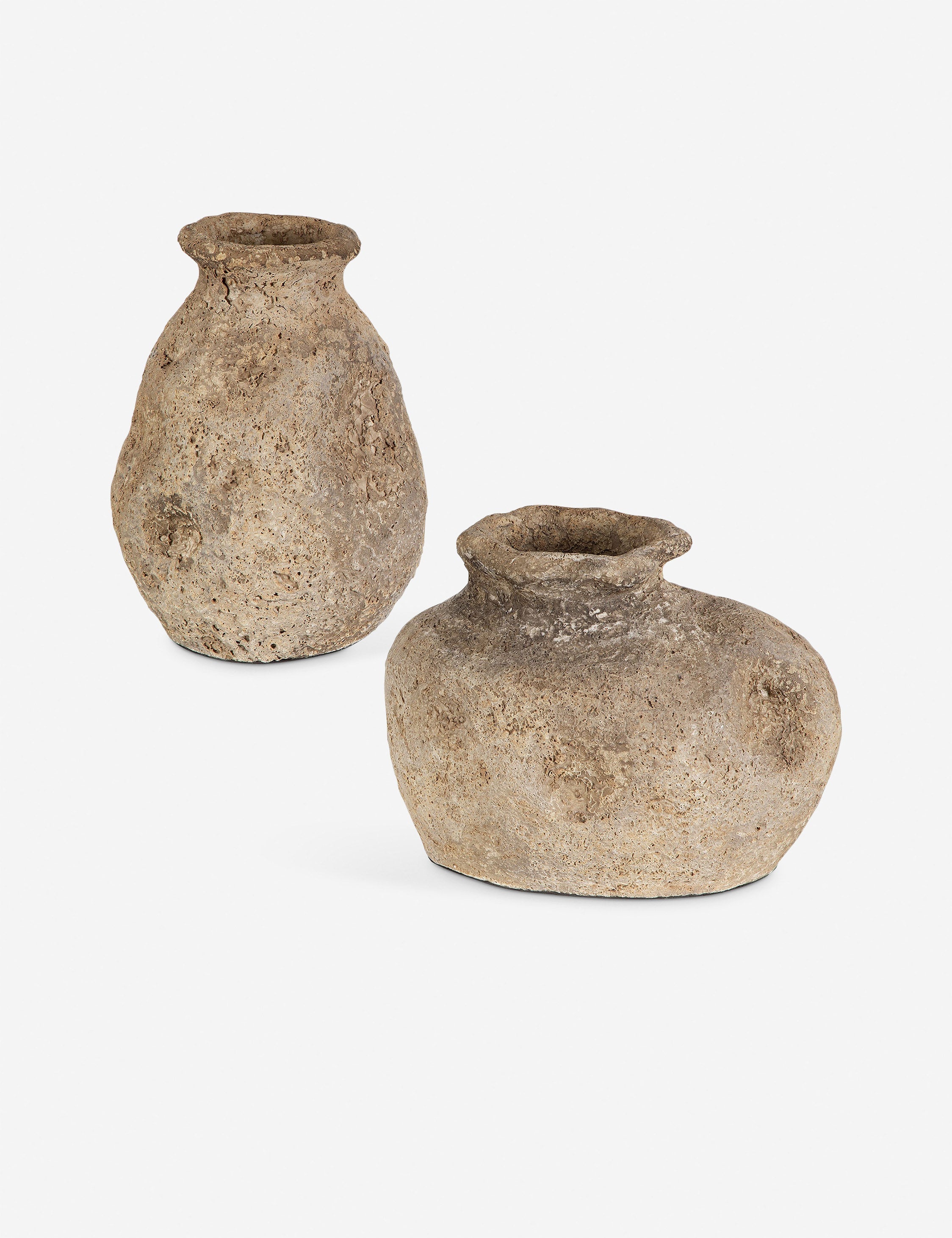 Lulu and Georgia Abarca Vases (Set of 2) – Natural - view 2