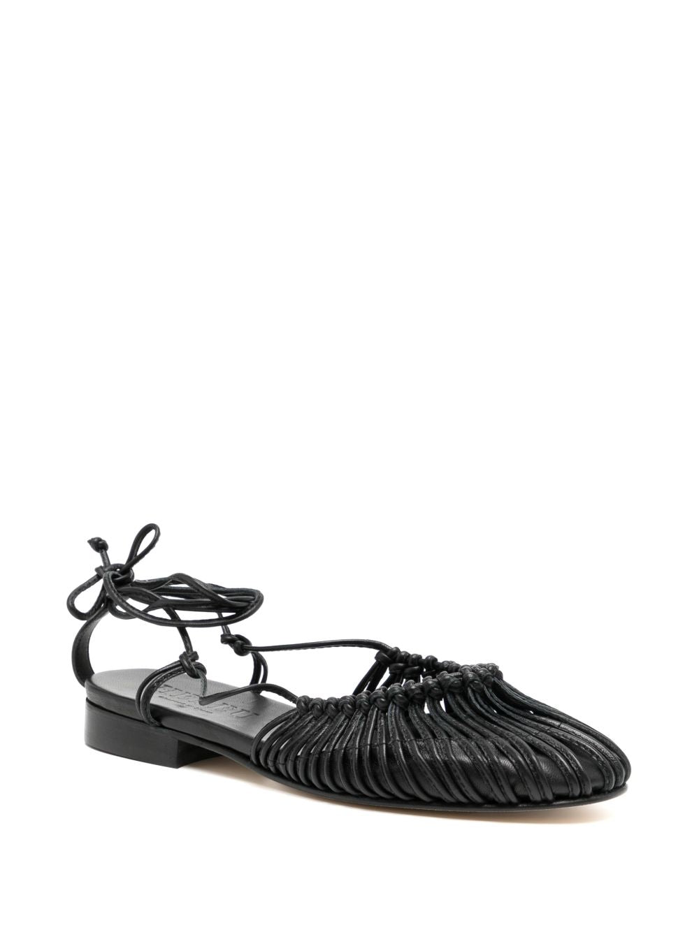 Hereu Mantera knotted leather sandal – Leathear 100% - view 4