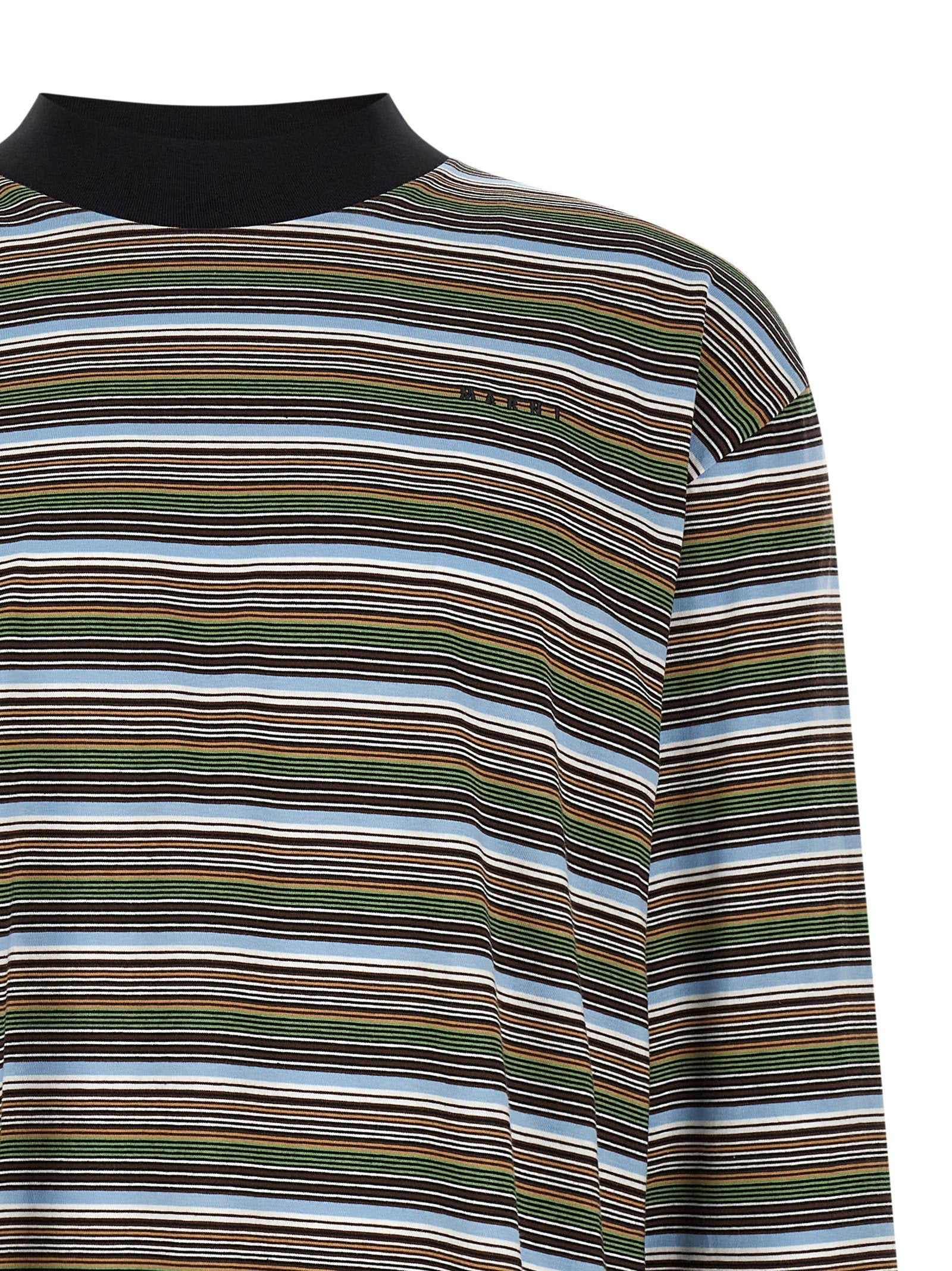 Marni Striped T-shirt – 100% cotton - view 3