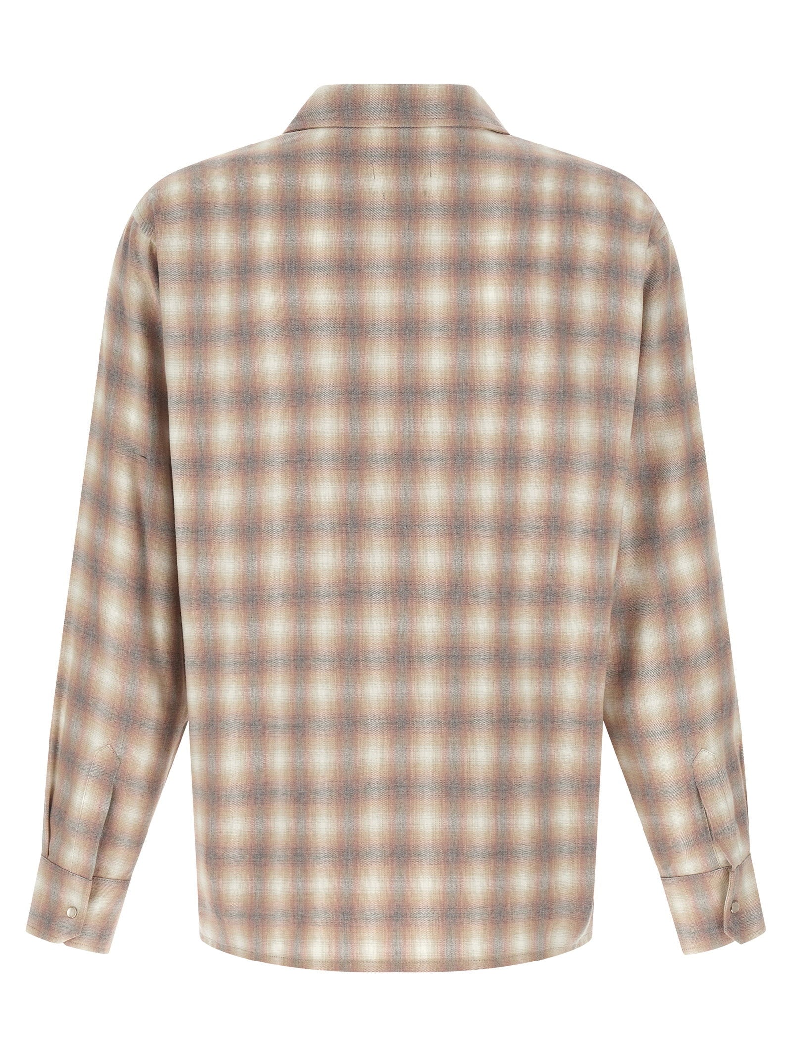 Second/Layer Check Dégradé Shirt – 61% cotton 39% lycra - view 2