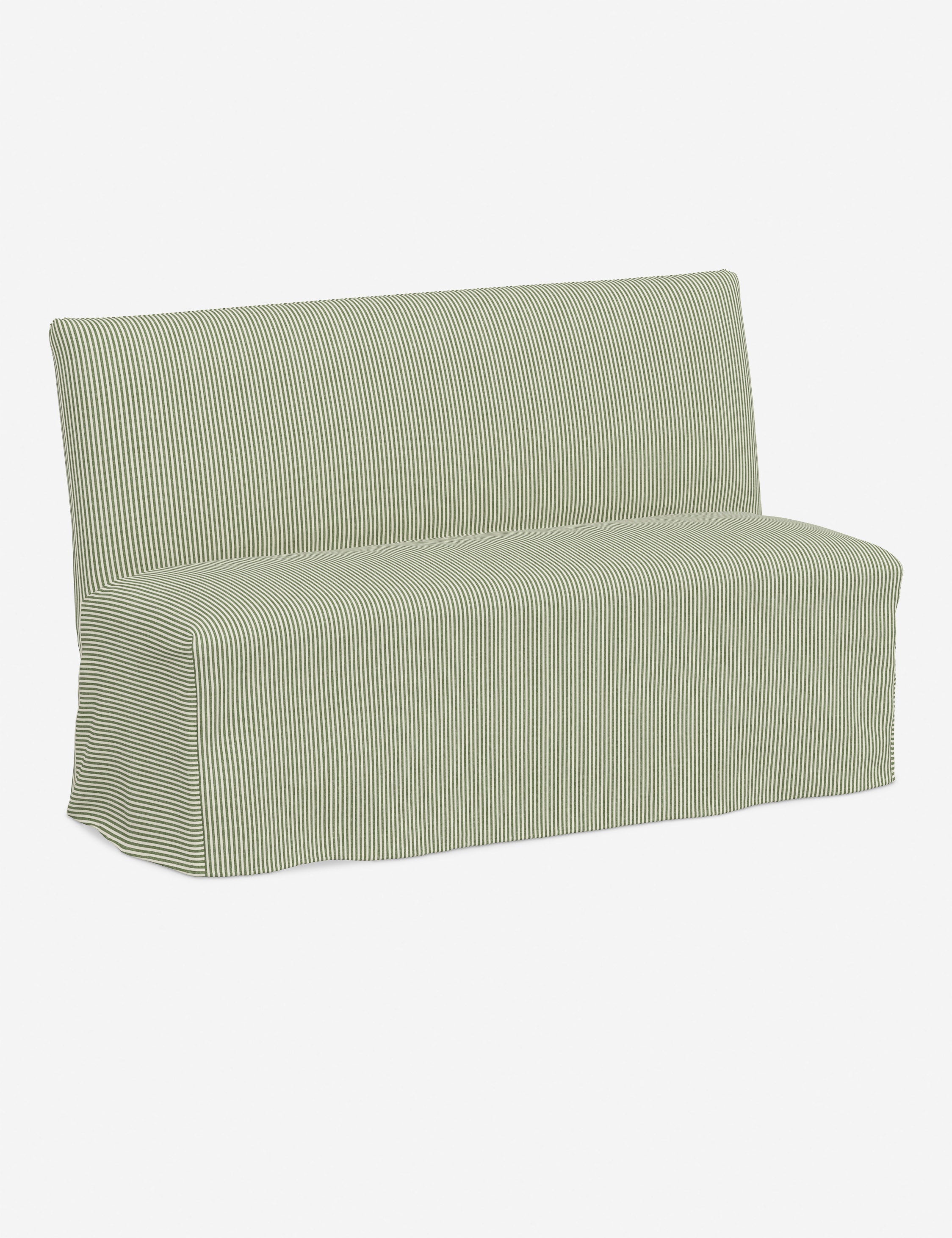 Lulu and Georgia Haddan Slipcover Dining Bench - view 85