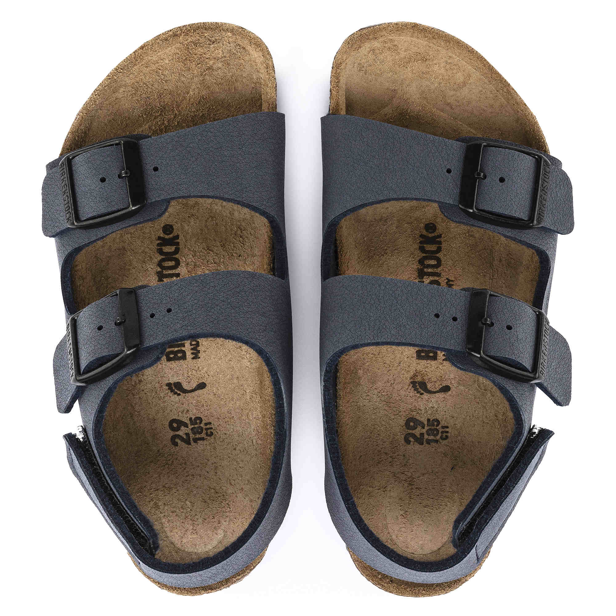 Birkenstock Milano Kids Birko-Flor Birkibuc – Blue Blue/Navy - view 2