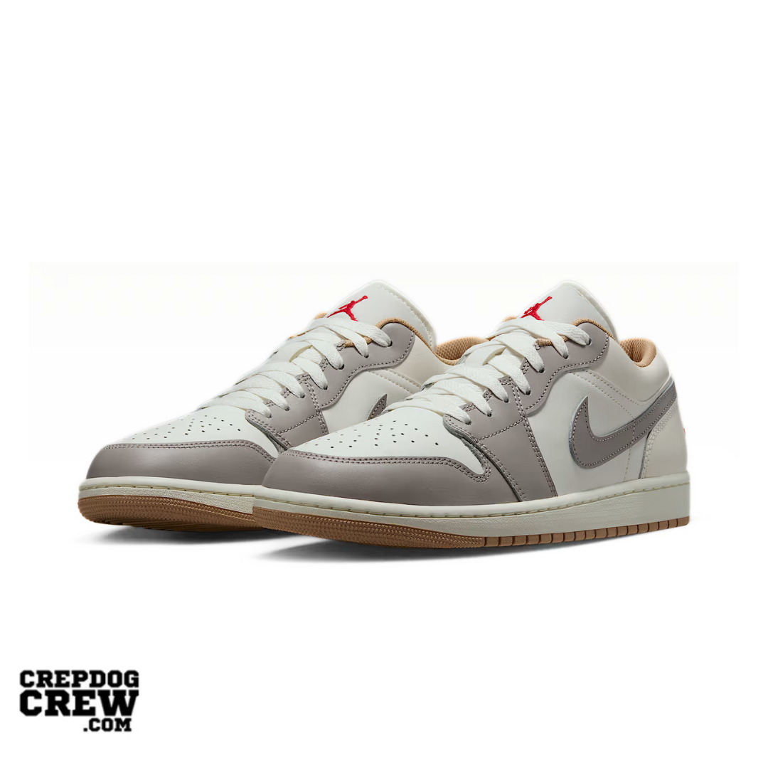 Nike Air Jordan Jordan 1 Low Sail College Grey Rattan - view 2