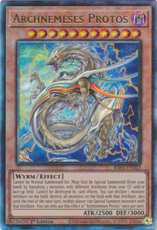 Yu-Gi-Oh! Archnemeses Protos - RA03-EN023 - Prismatic Ultimate Rare - 1st Edition