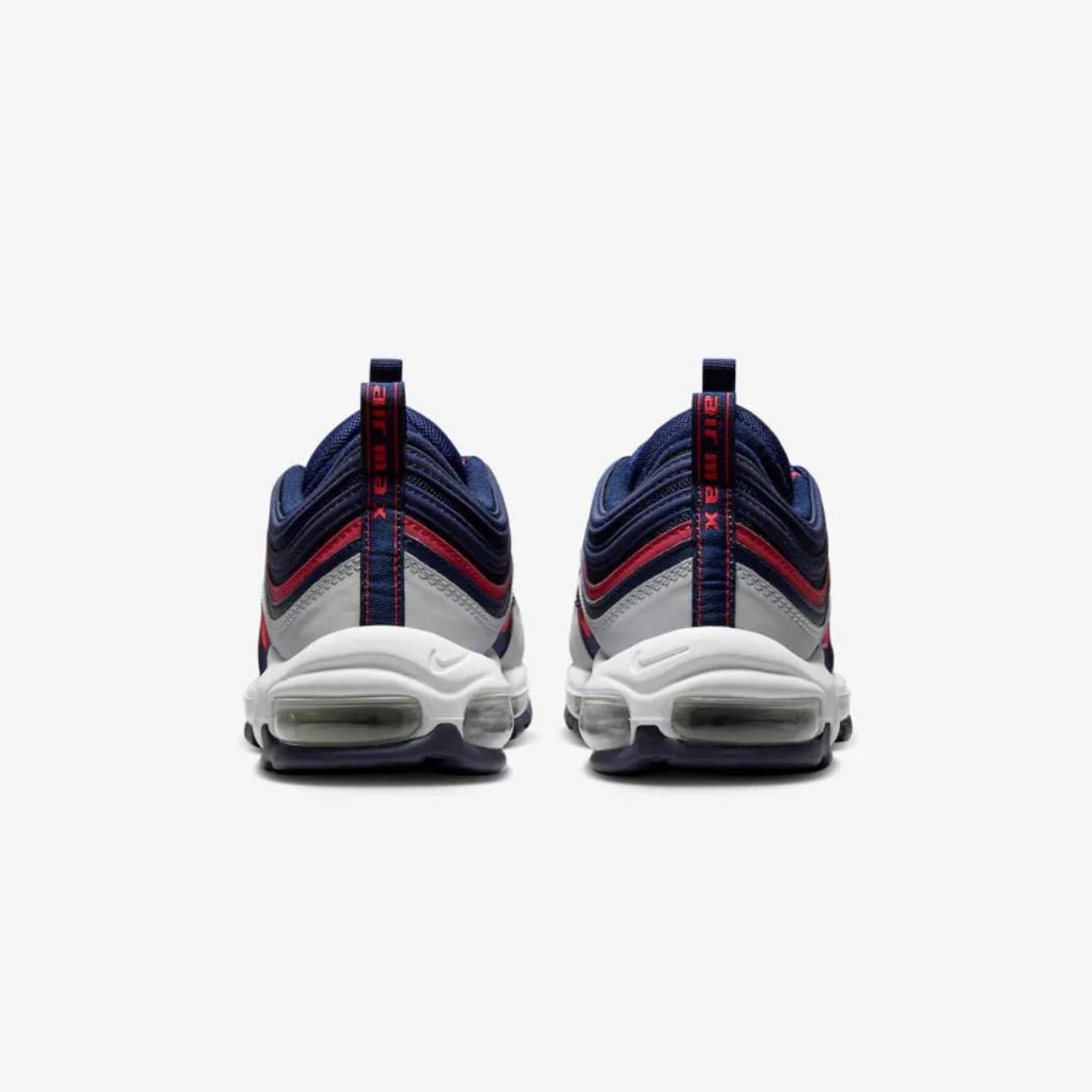 Nike | AIR MAX 97 { MIDNIGHT NAVY/TRACK RED-OBSIDIAN - view 2