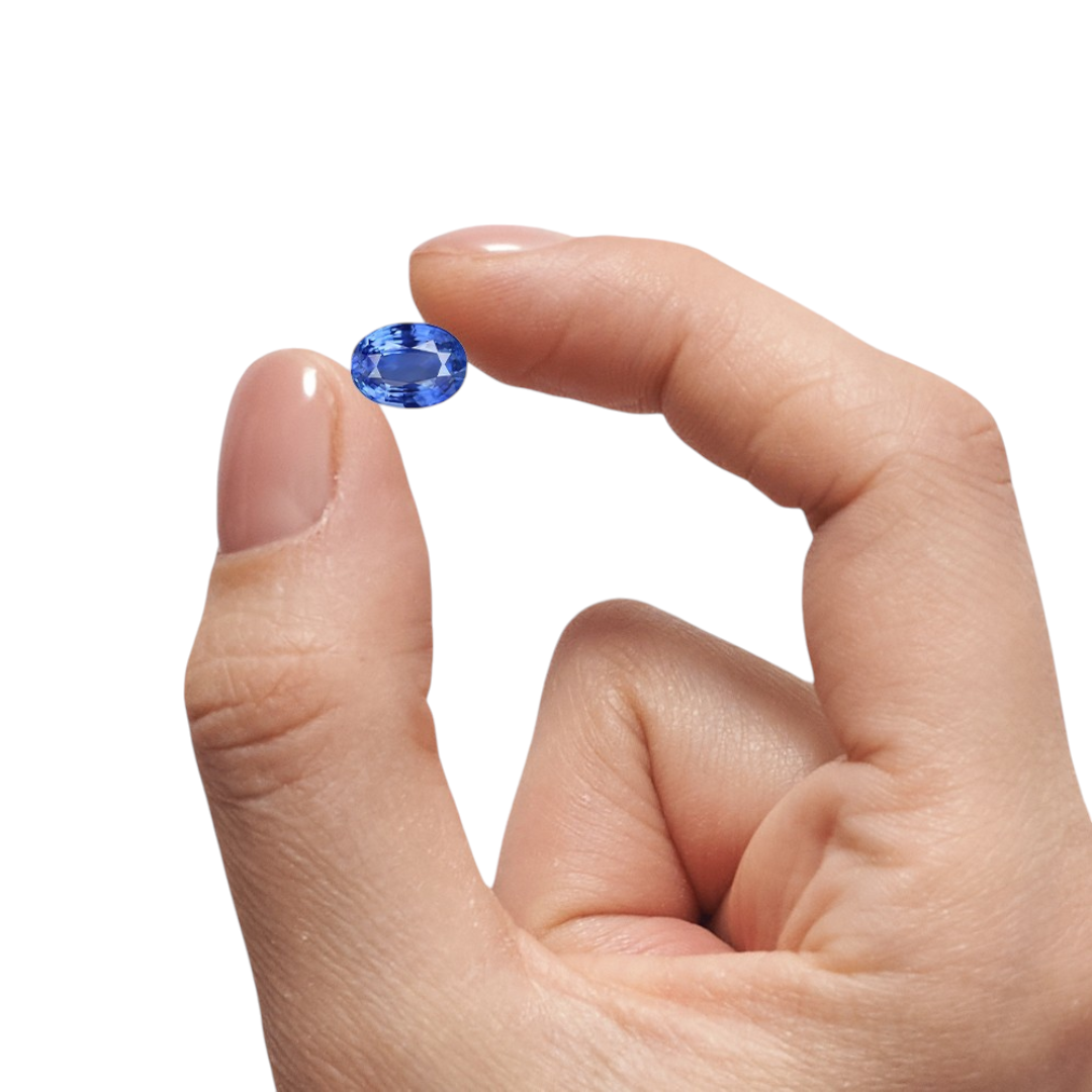 Gemsmantra Blue Sapphire (10.57 Ratti, 9.61 Carat) - view 3