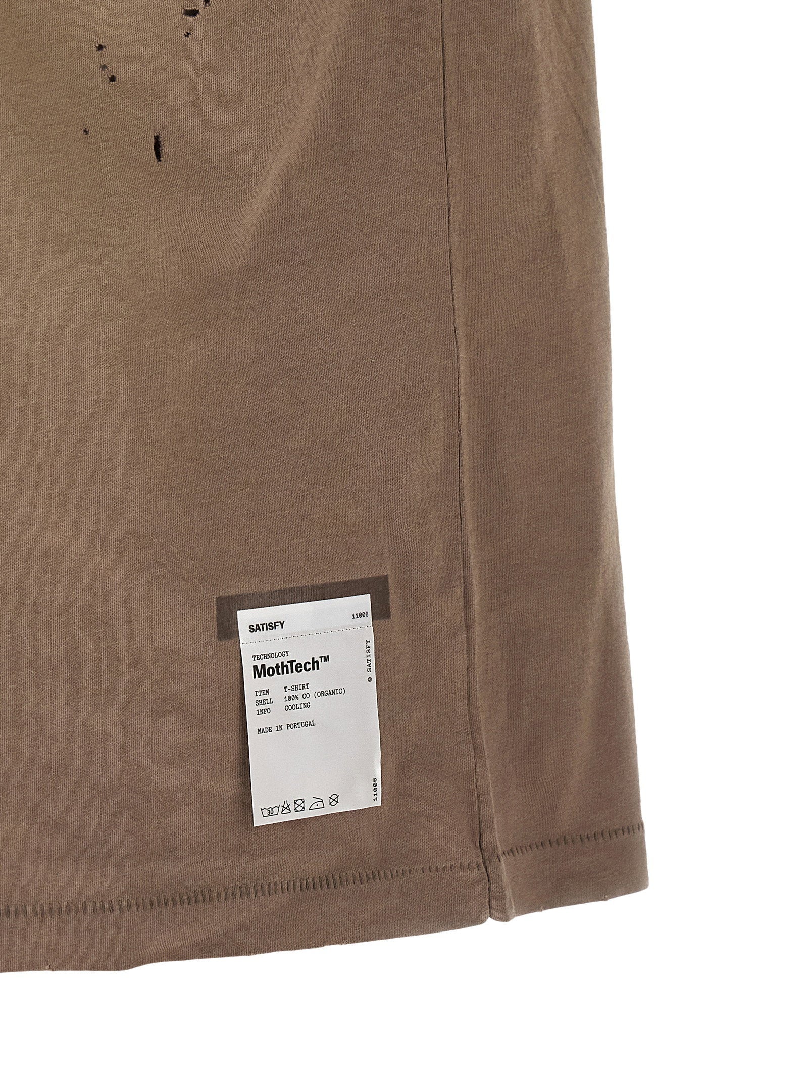 Satisfy Openwork T-shirt – 100% cotton - view 4