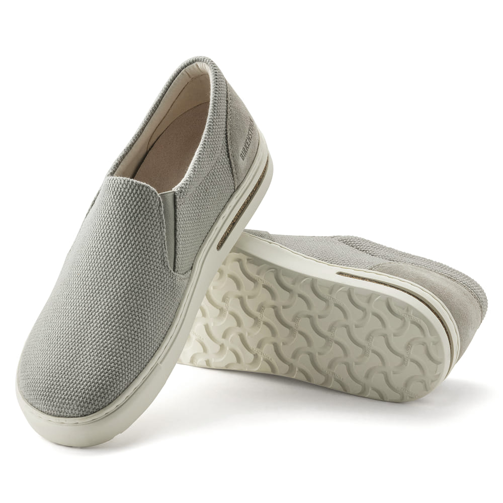 Birkenstock Oswego Canvas Suede – Gray Gray/Whale Gray