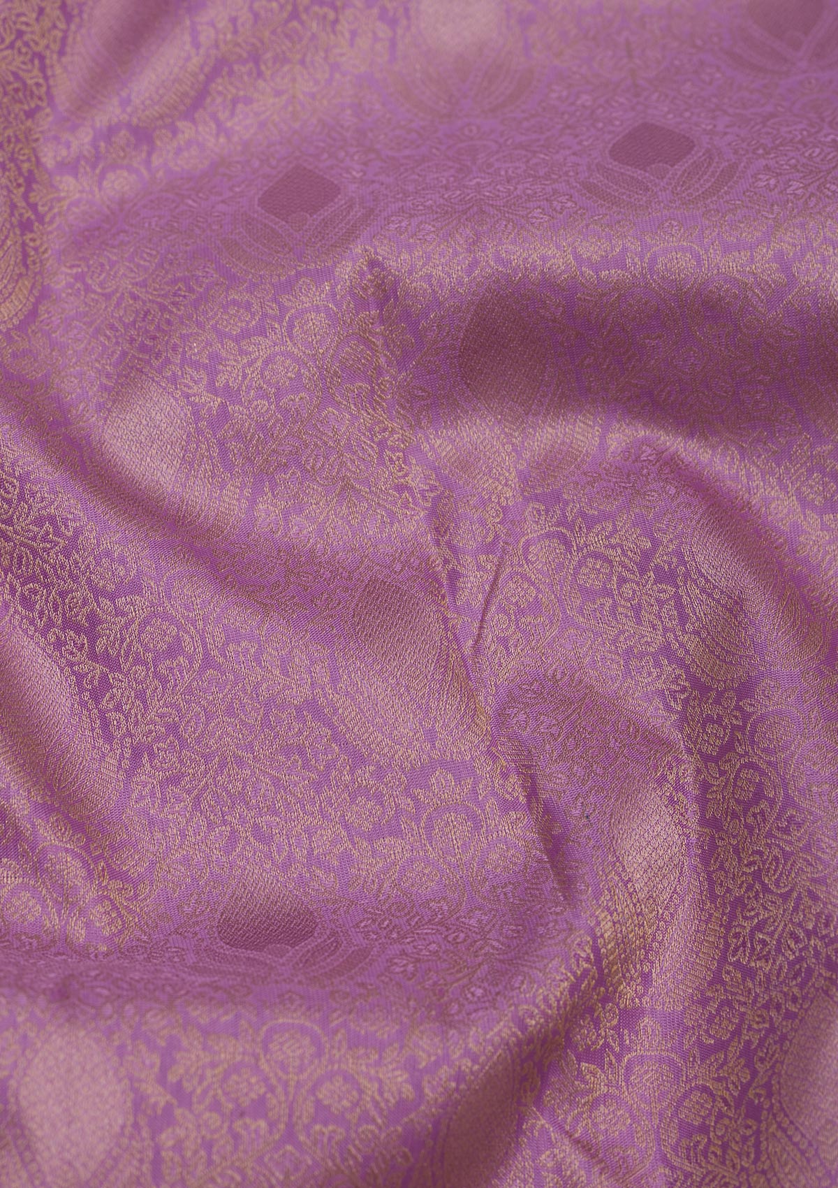 Koskii Lavender Zariwork Pure Silk Saree – Women's - view 2