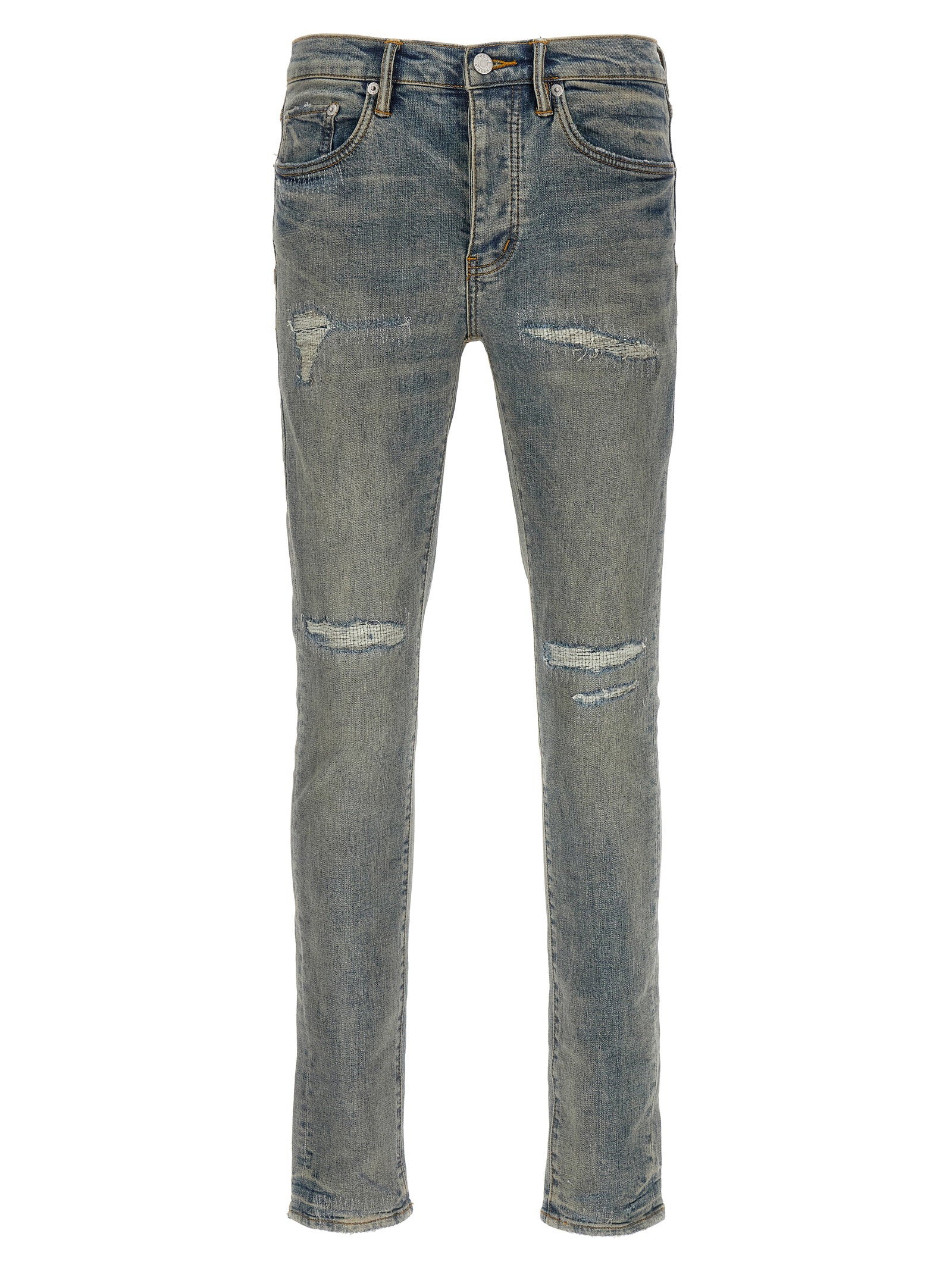 Purple P001 Light Blue Vintage Jeans – 98% cotton 2% lycra