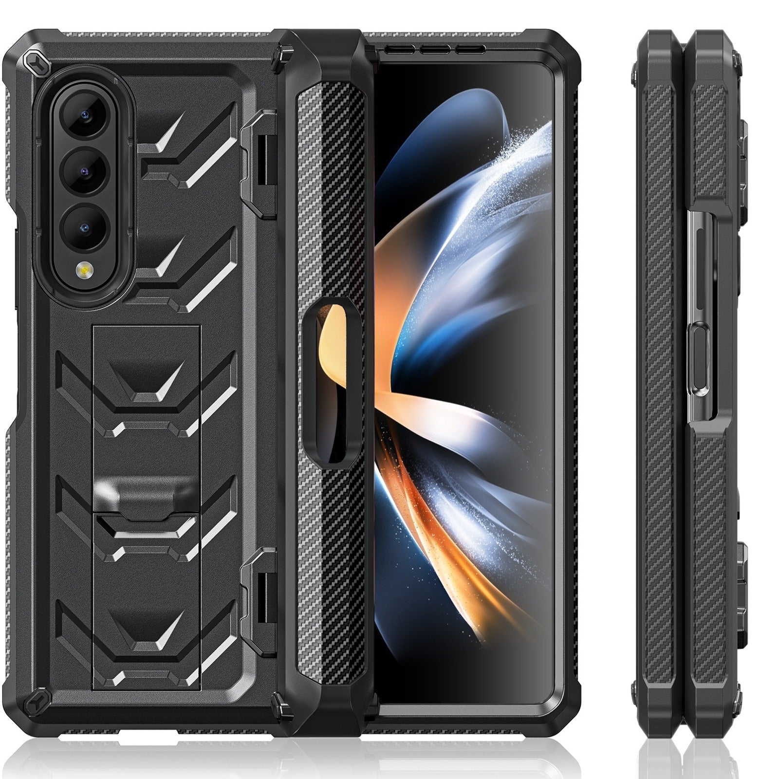 Million Cases Matrix Hinge Shield Kickstand Case With Pen Slot - Samsung - view 12