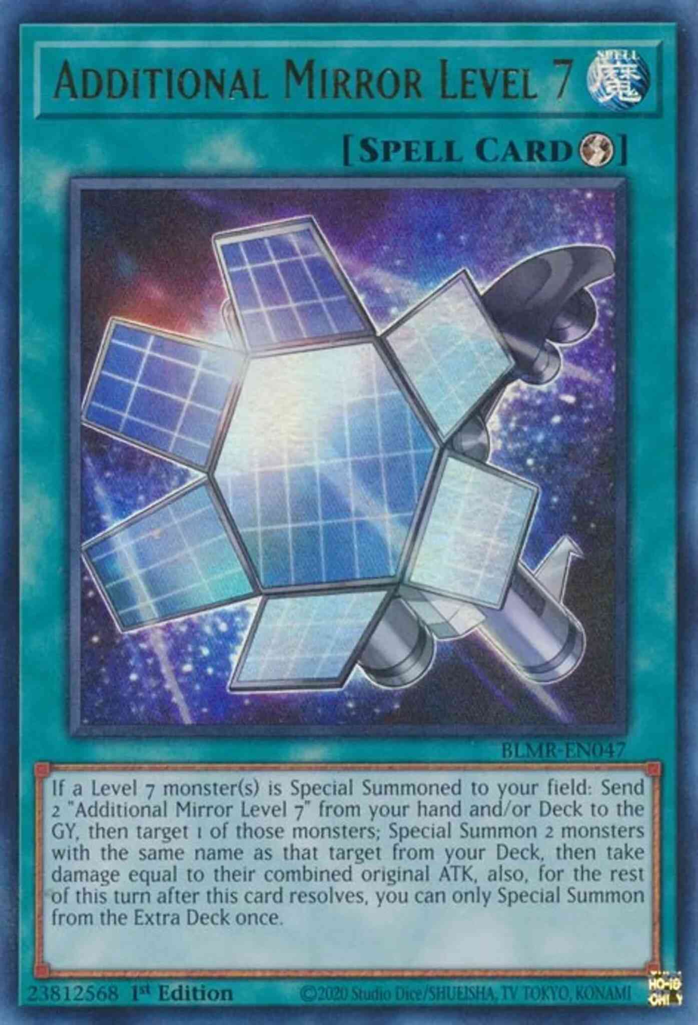Yu-Gi-Oh! Additional Mirror Level 7 - BLMR-EN047 - Ultra Rare - 1st Edition