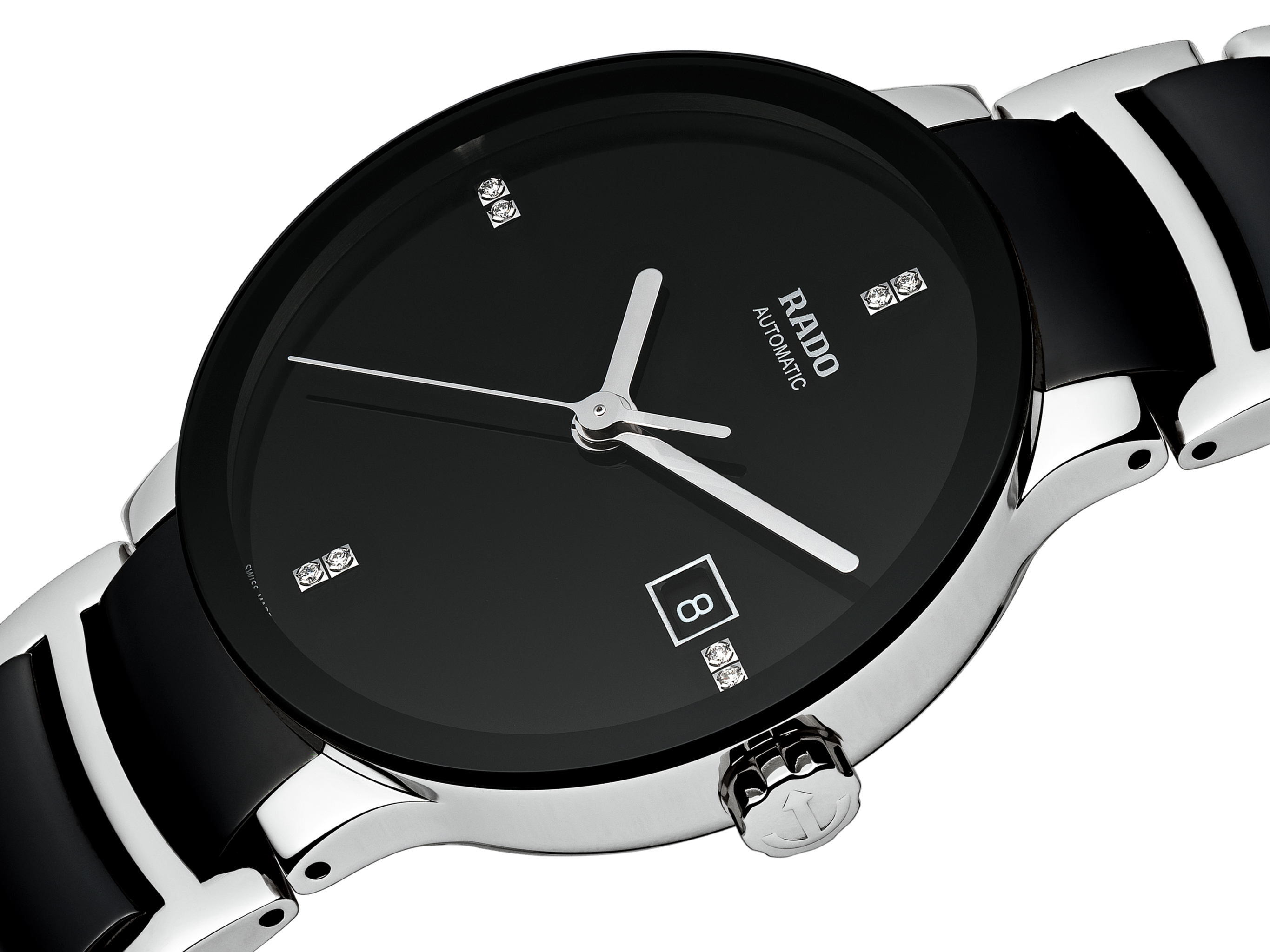 Rado Centrix Black Dial Unisex 38mm