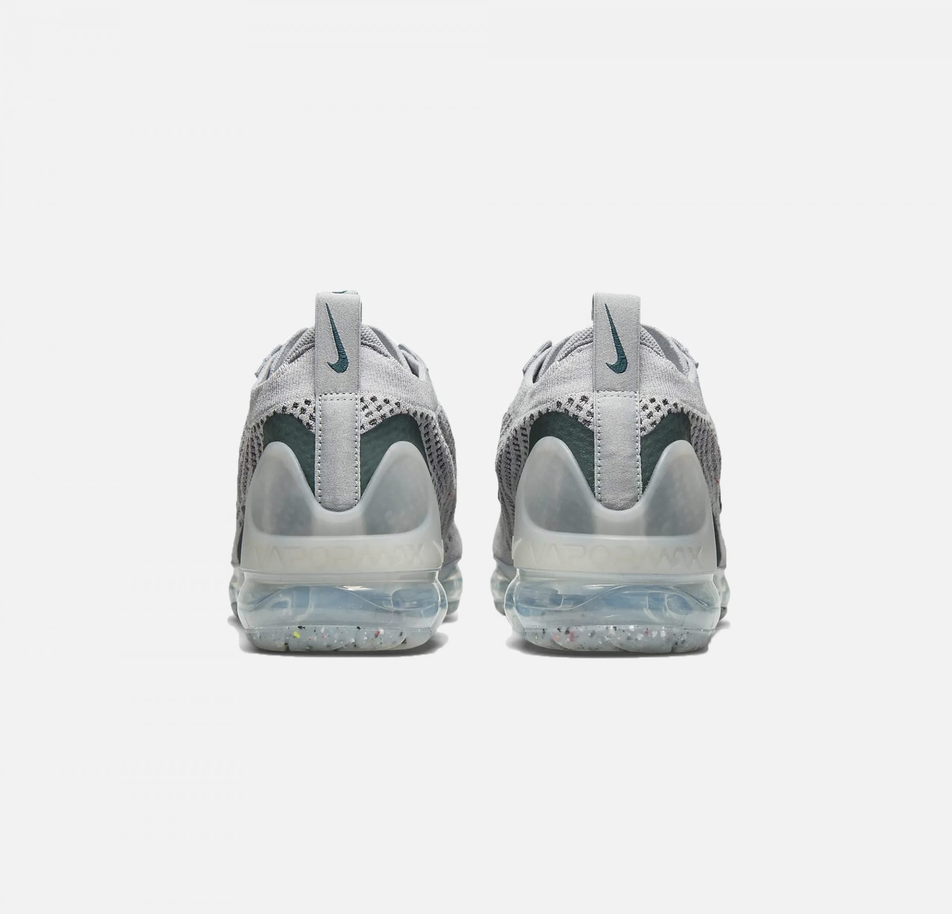 Nike | AIR VAPORMAX 2021 FK SE { METALLIC SILVER / DARK ATOMIC TEAL - view 2