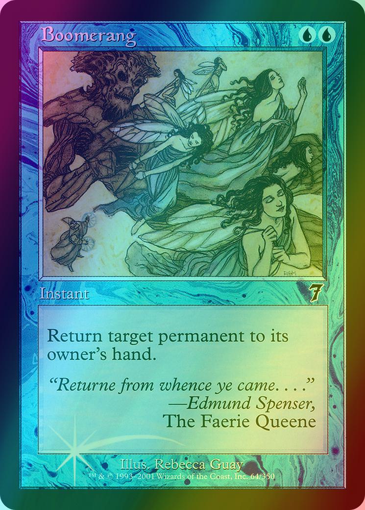 Boomerang 64x seventh – Magic Boomerang [64x] [Seventh Edition] [Foil]