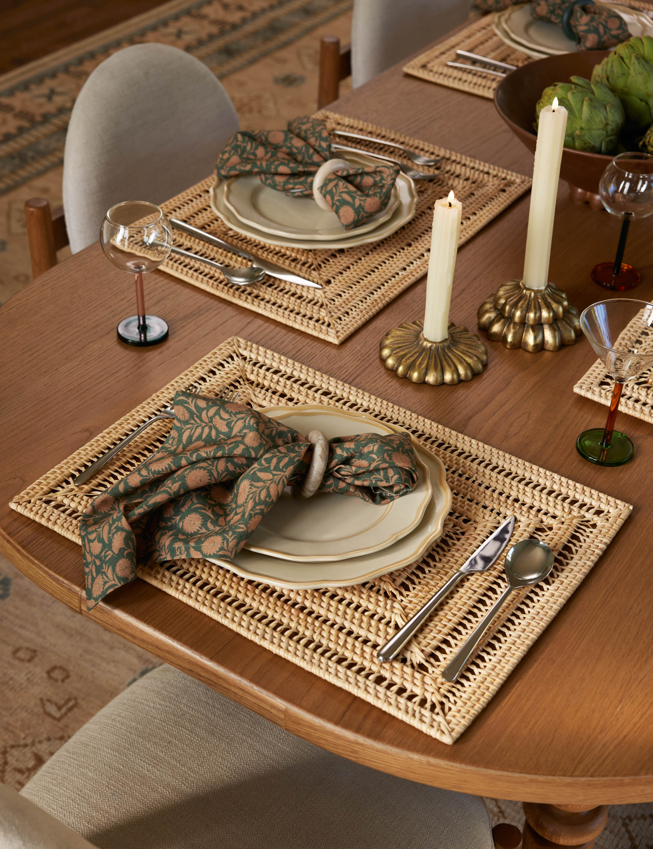 Lulu and Georgia Inari Placemats (Set of 4) - view 6