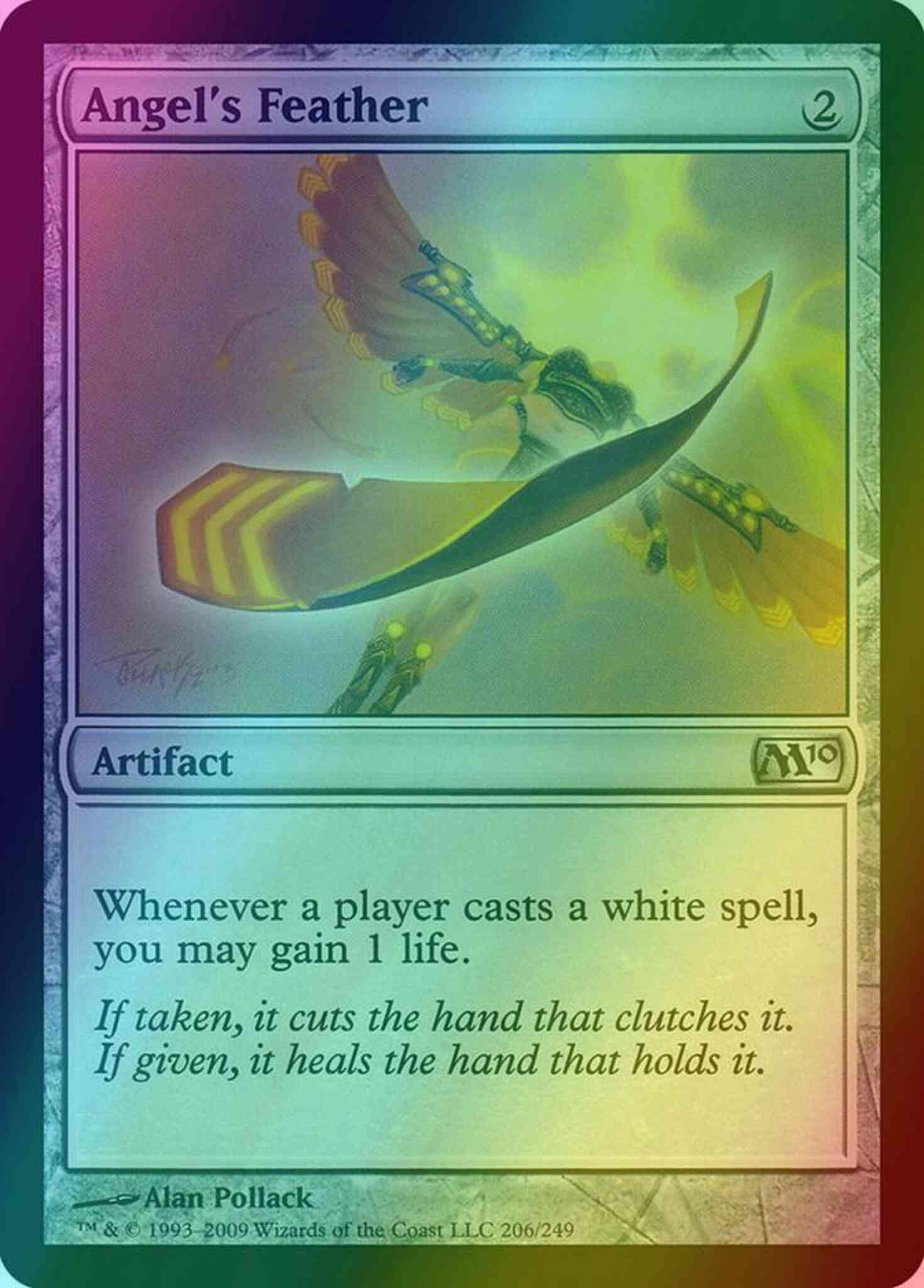Feather 206 magic – Angel's Feather [206] [Magic 2010] [Foil]