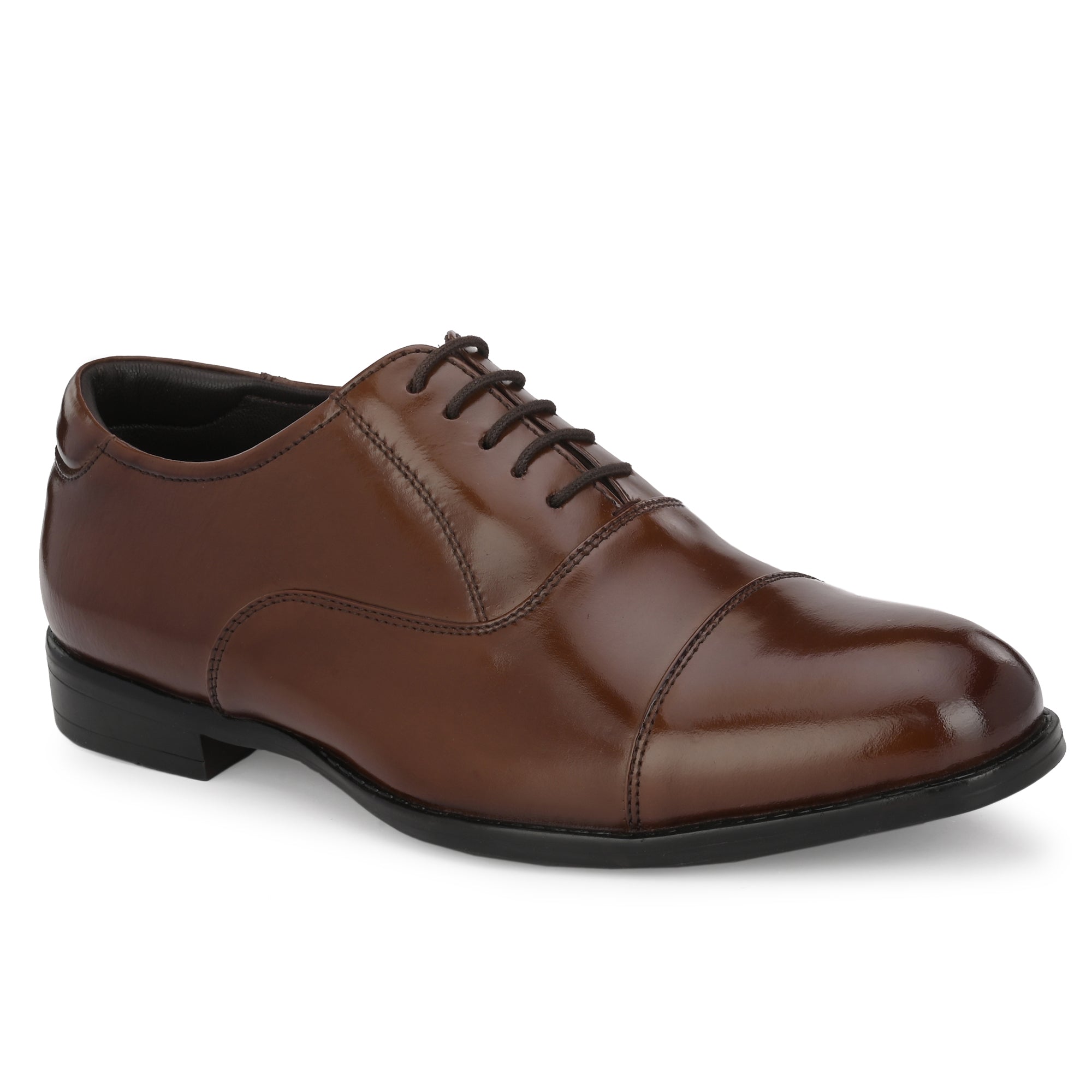 Egoss Shoes Egoss Formal Leather Laceup Shoes For Men - view 6