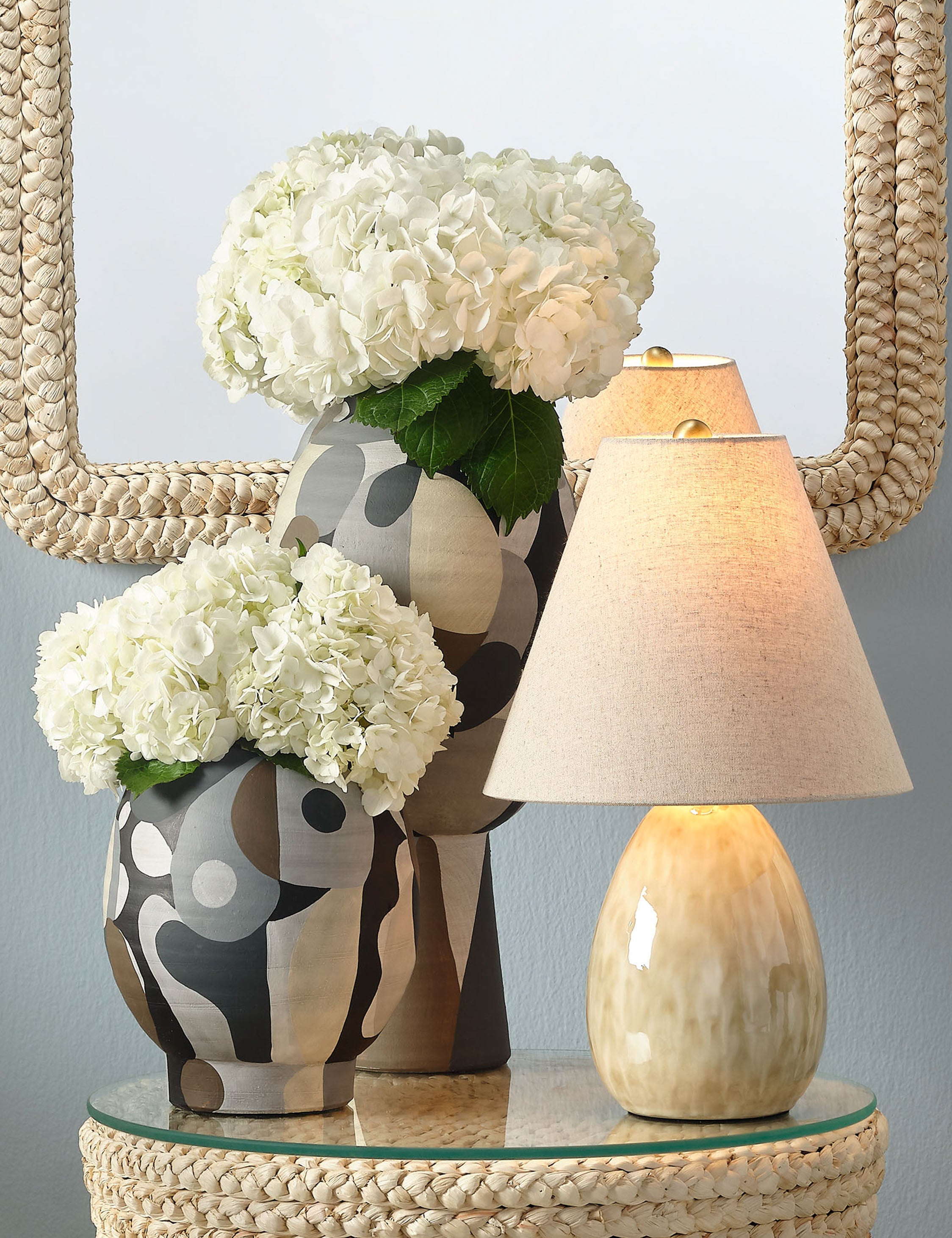 Lulu and Georgia Hajira Table Lamp – Natural - view 2