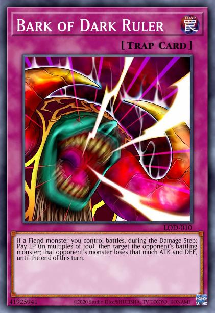 Yu-Gi-Oh! Bark of Dark Ruler - LOD-010 - Common - 1st Edition