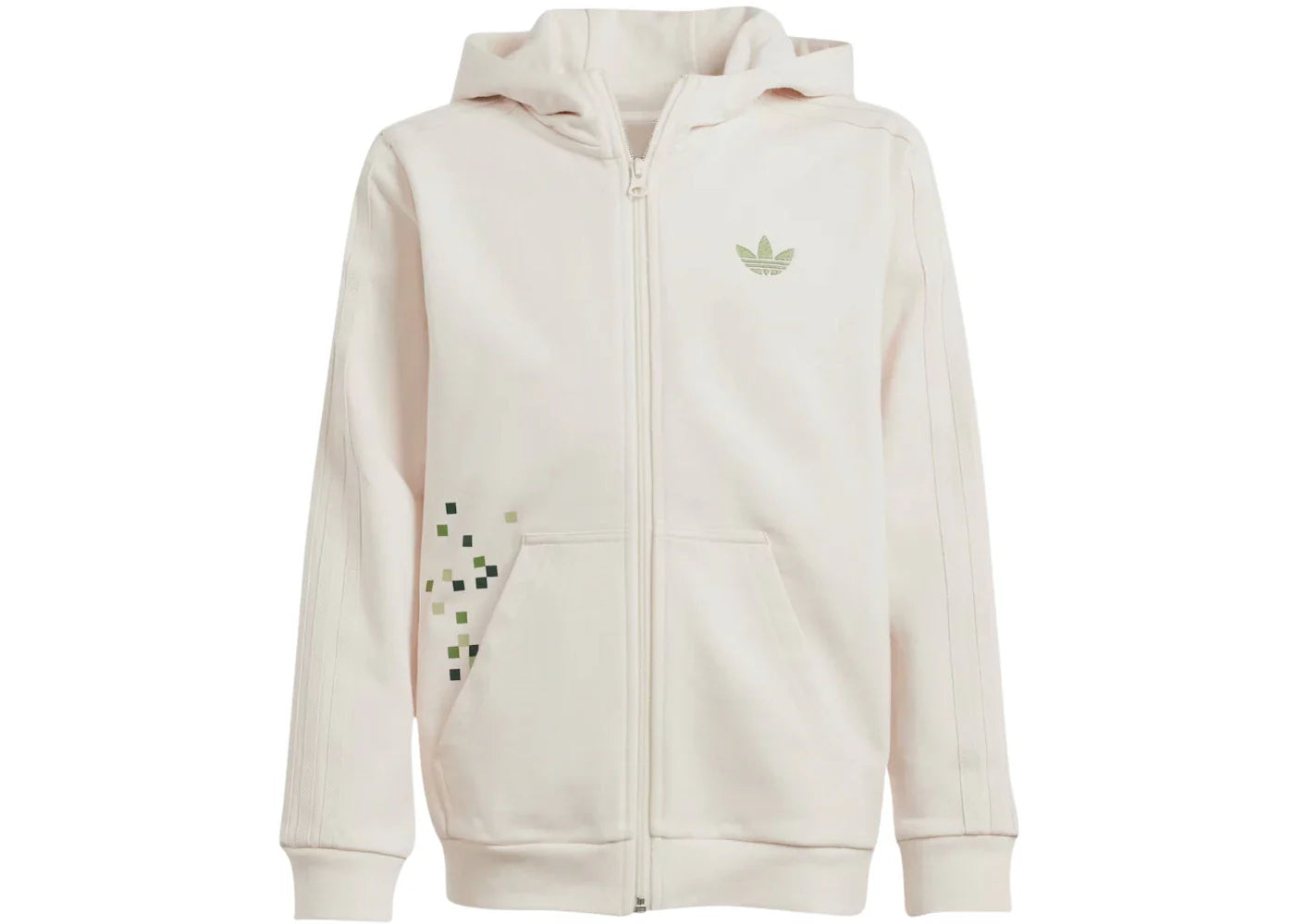 adidas Originals x Minecraft Kids Graphic Hoodie Wonder White