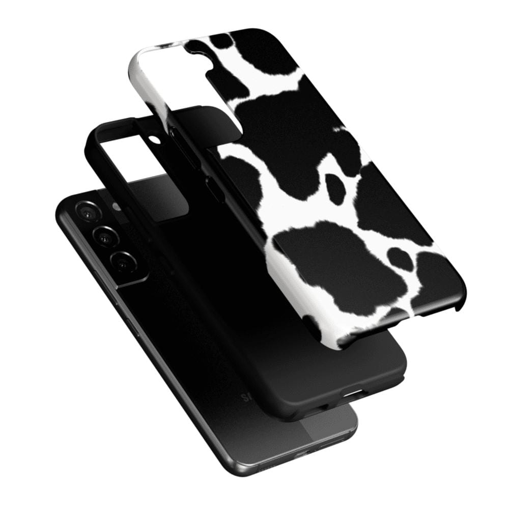Casetry Current MOOd | Cow Print Samsung Case - view 45