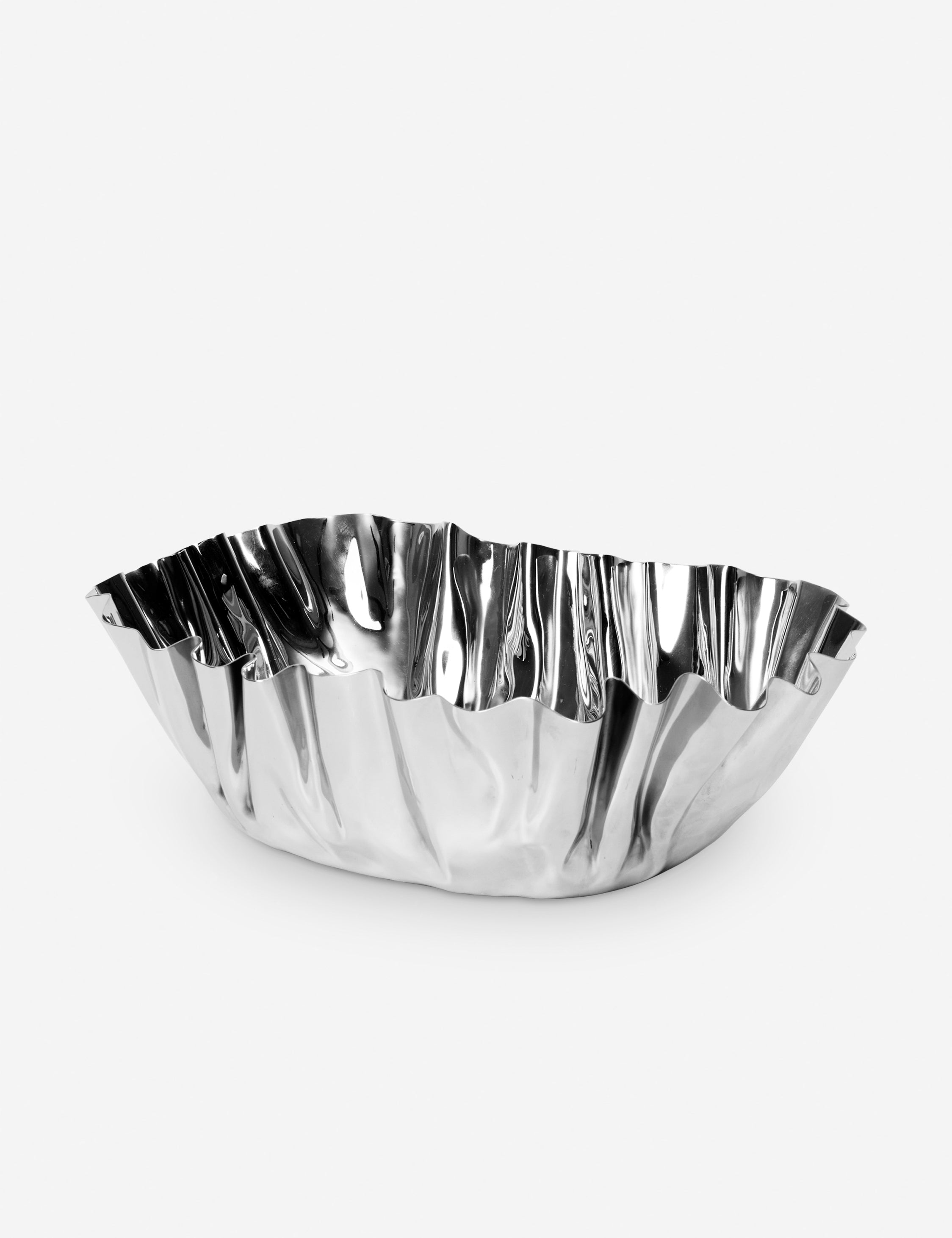 Lulu and Georgia Tydra Bowl by Ferm Living – Chrome - view 2