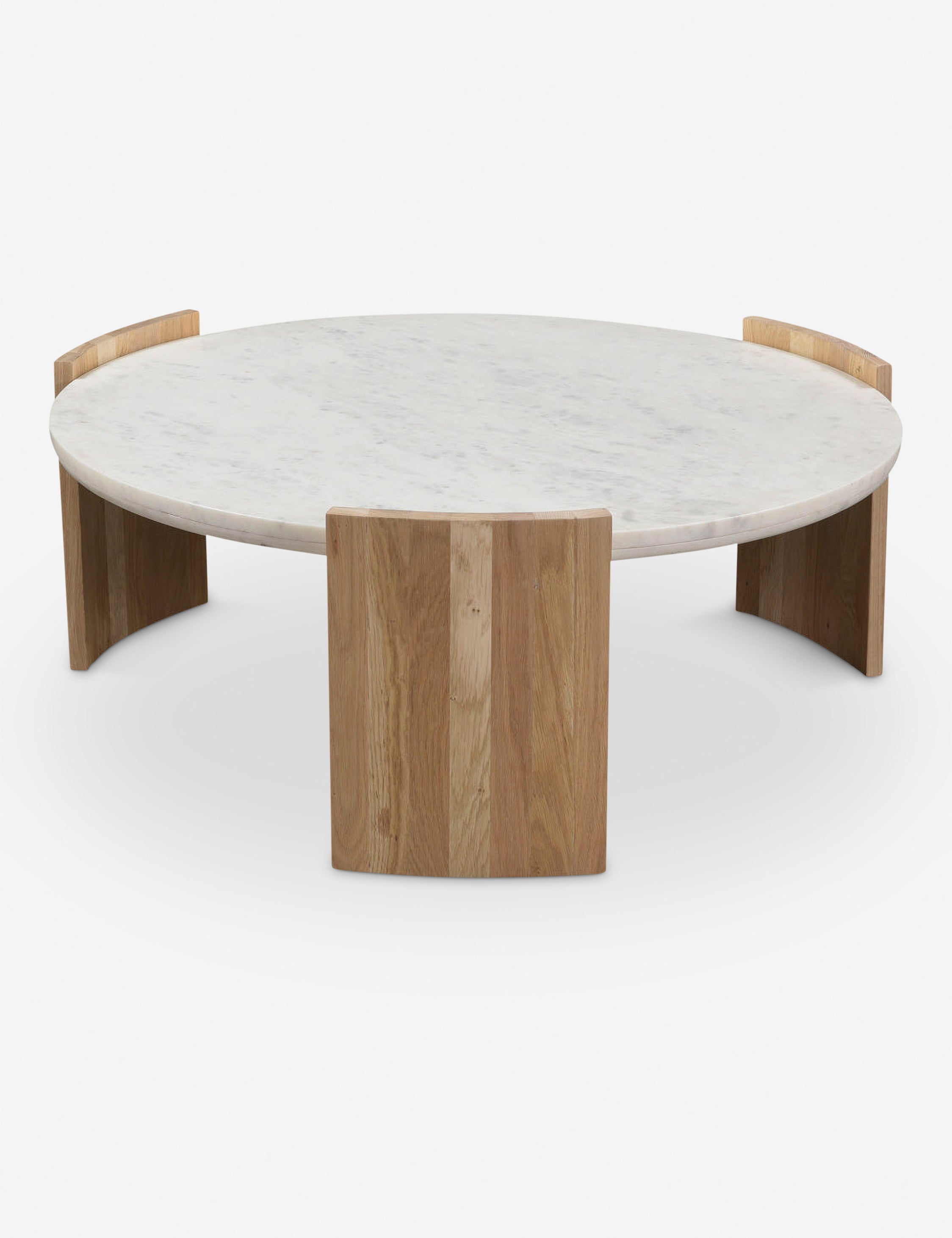 Lulu and Georgia Whilem Round Coffee Table – White