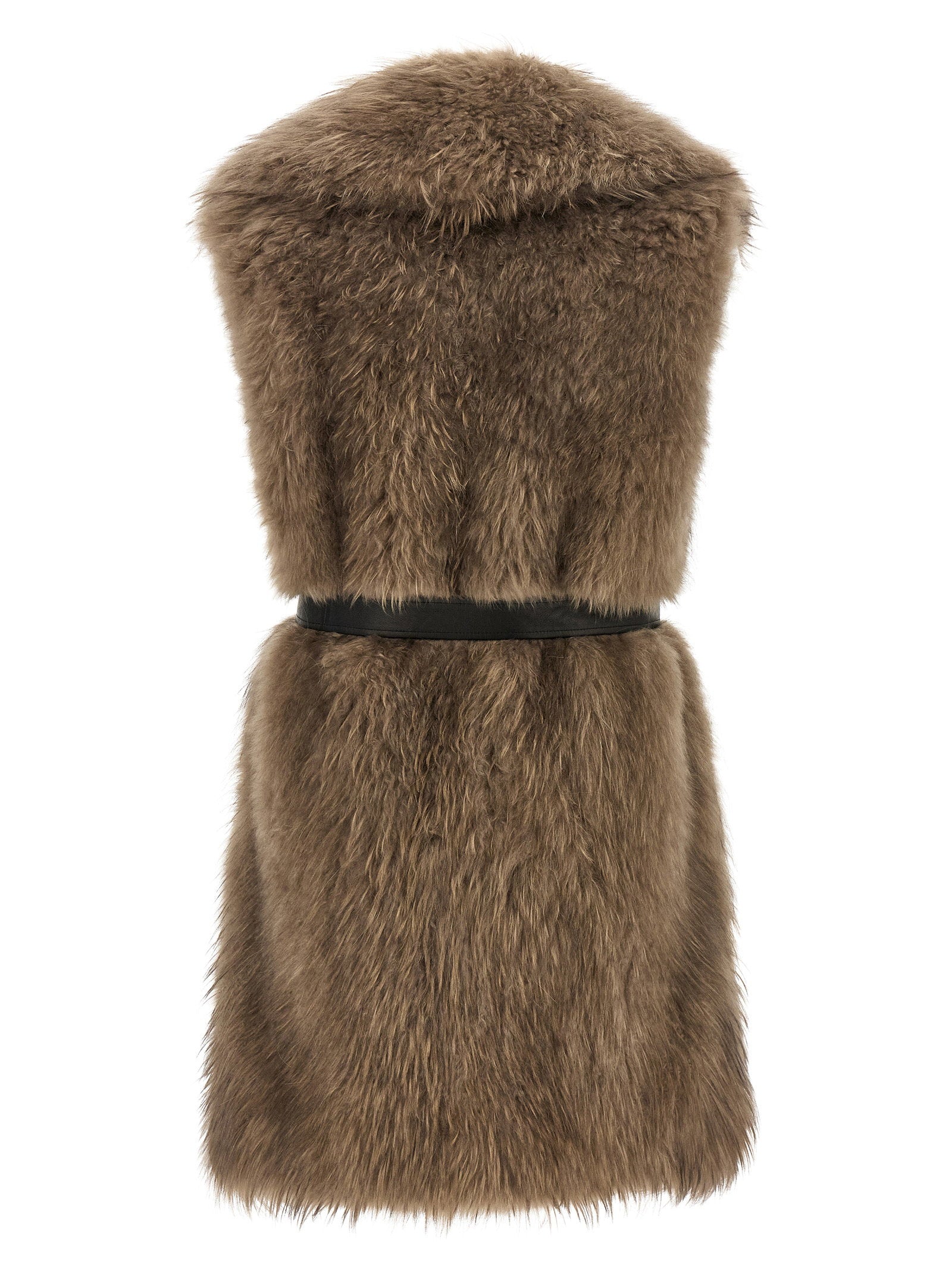 Blancha Tipping Vest – 100% shearling - view 2