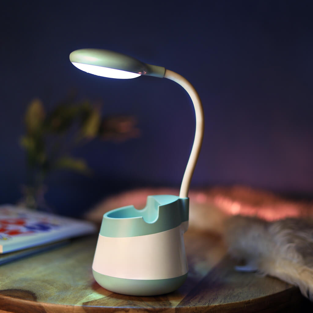 Bigsmall_hmk Work Table Lamp with Pen Stand