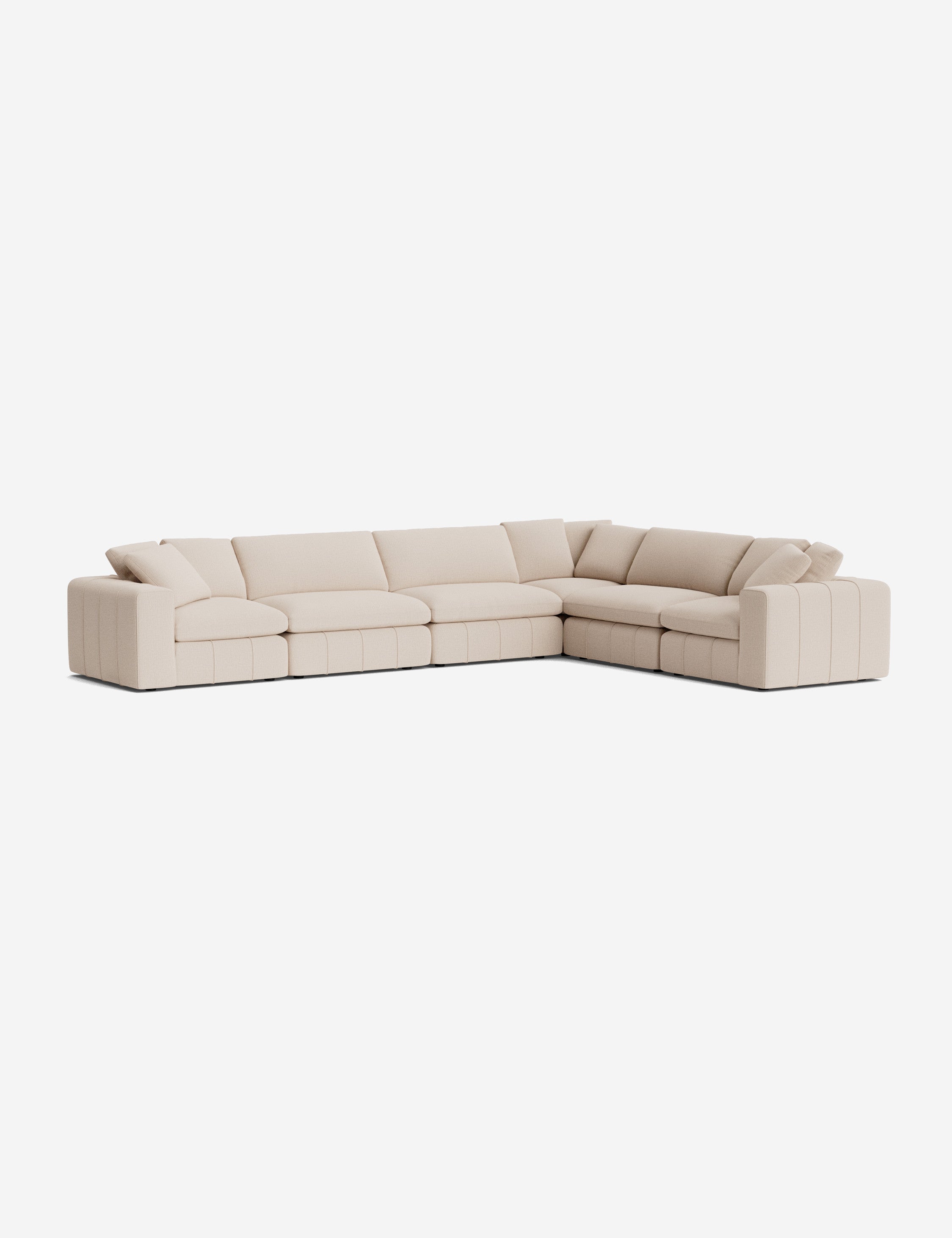 Lulu and Georgia Capella Modular Corner Sectional Sofa - view 56