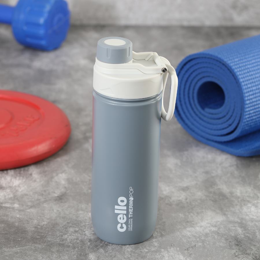 Cello Pop Hot & Cold Stainless Steel Kids Water Bottle, 600ml - view 2