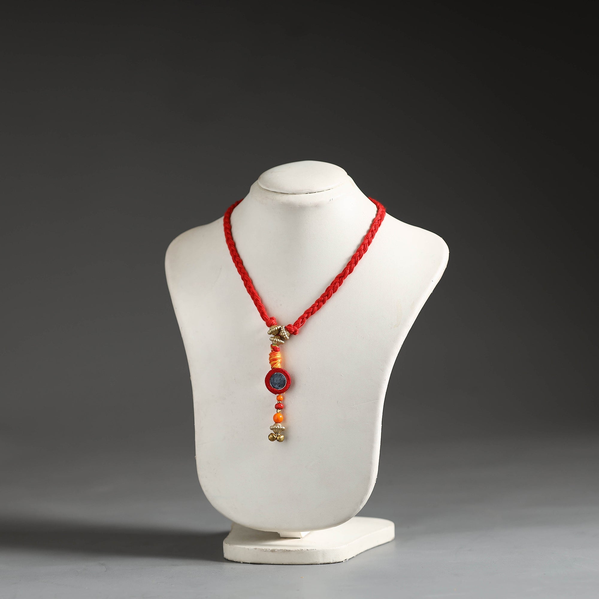 Mirror threadwork necklace – DIVINE GUIDANCE CREATIONS Handmade Mirror & Threadwork Necklace 53